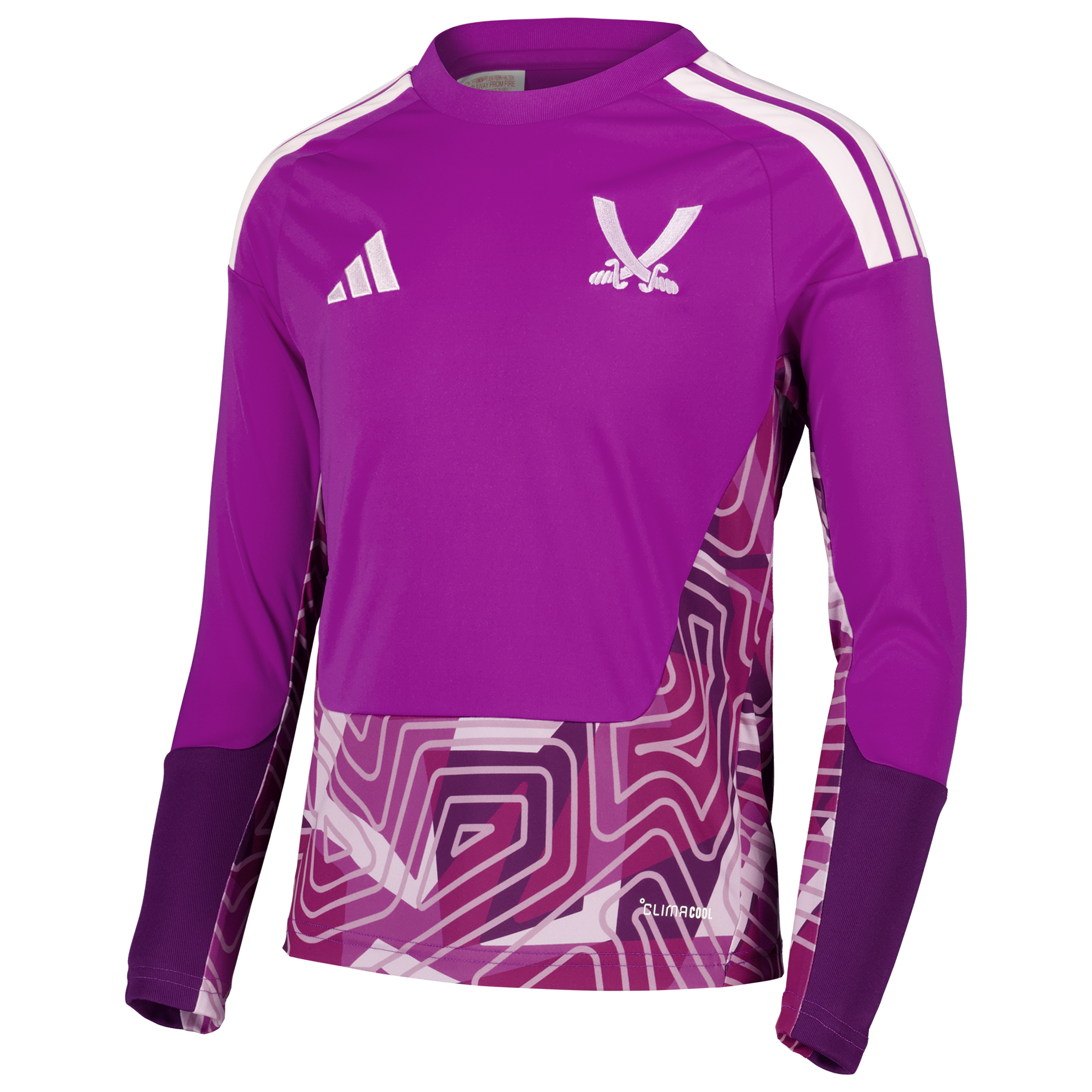 Sheffield United adidas Third Goalkeeper Shirt 2026-27 - Long Sleeve - Kids, , rebel_hi-res