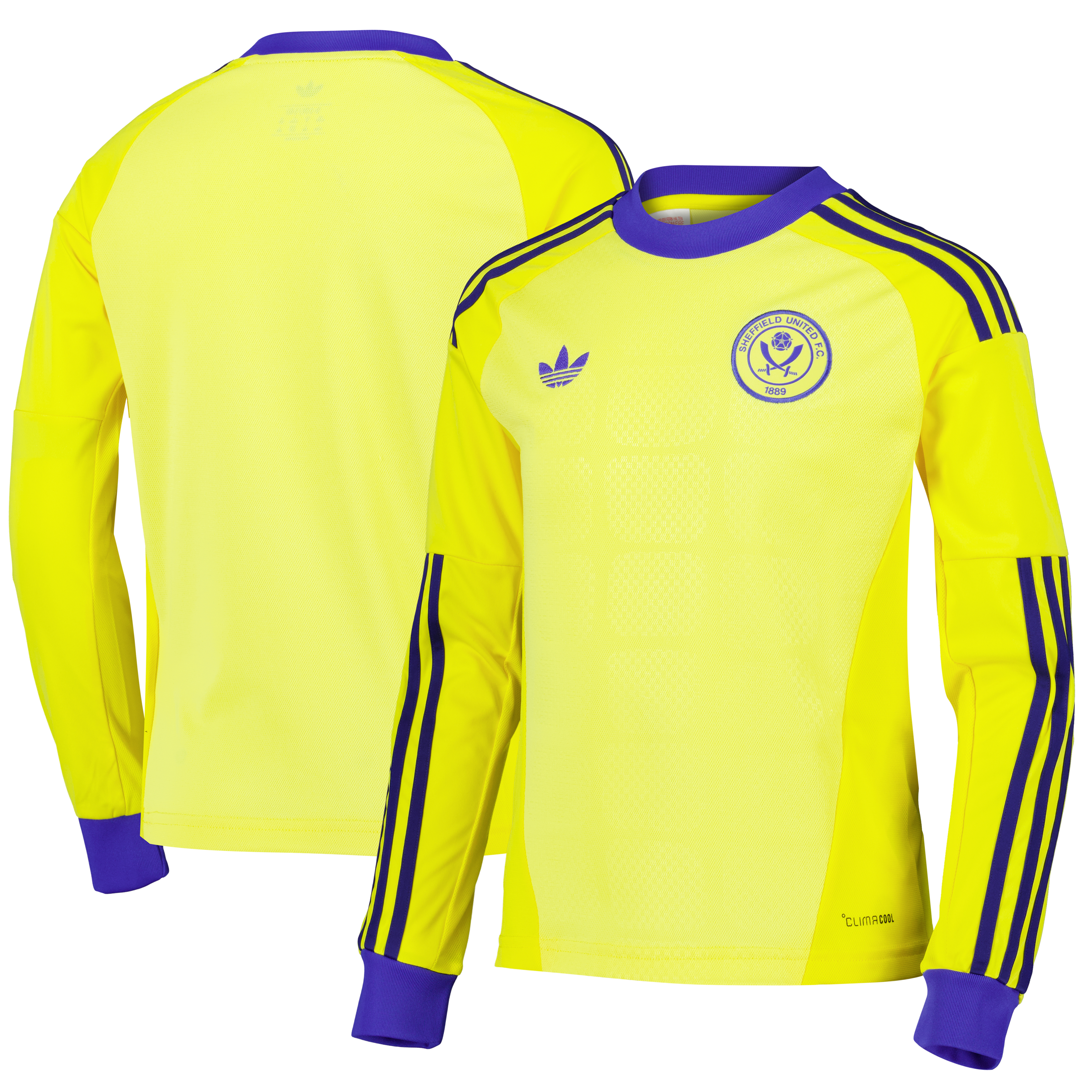 Sheffield United adidas Away Goalkeeper Shirt 2026-27 - Long Sleeve - Kids