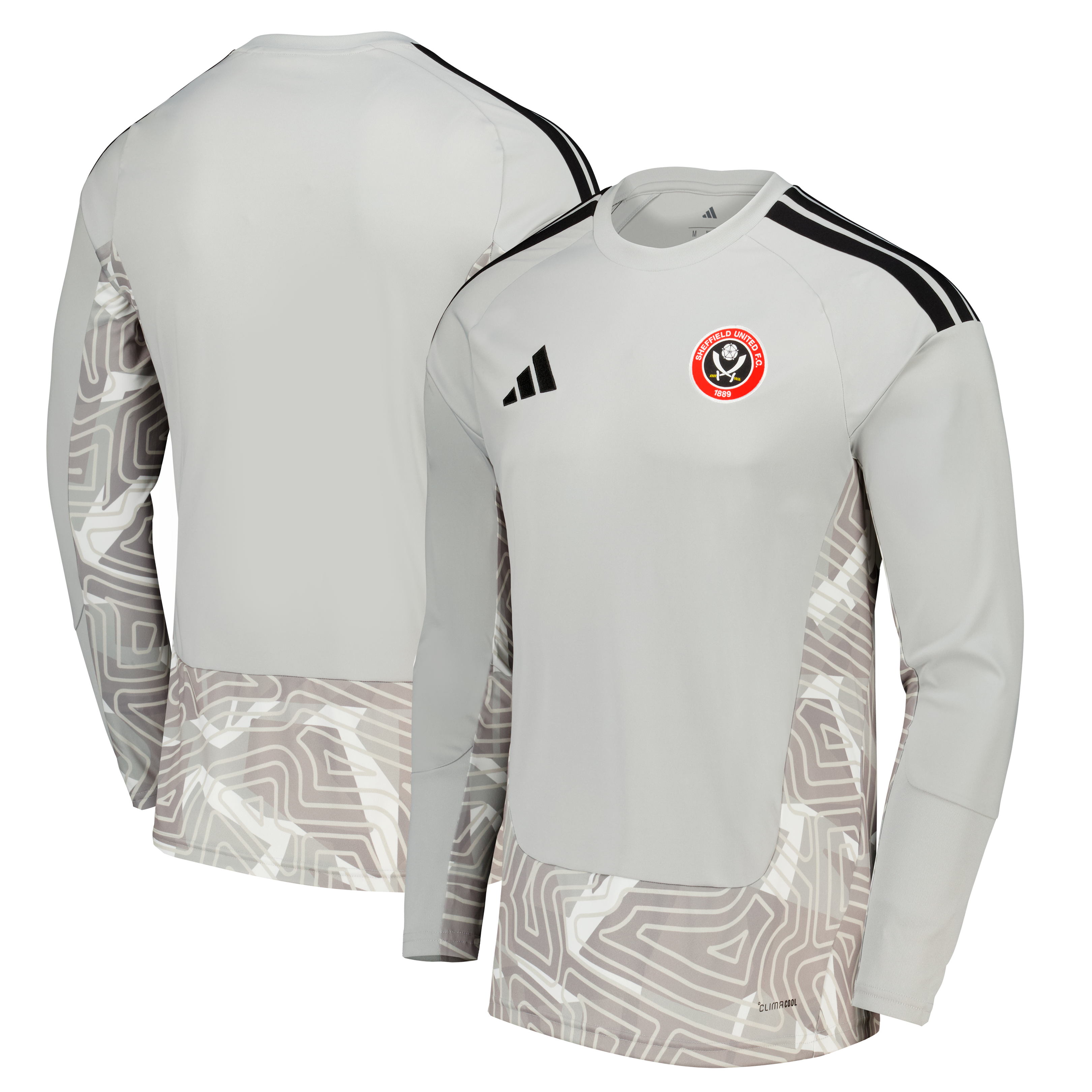 Sheffield United adidas Home Goalkeeper Shirt 2026-27 - Long Sleeve - Kids