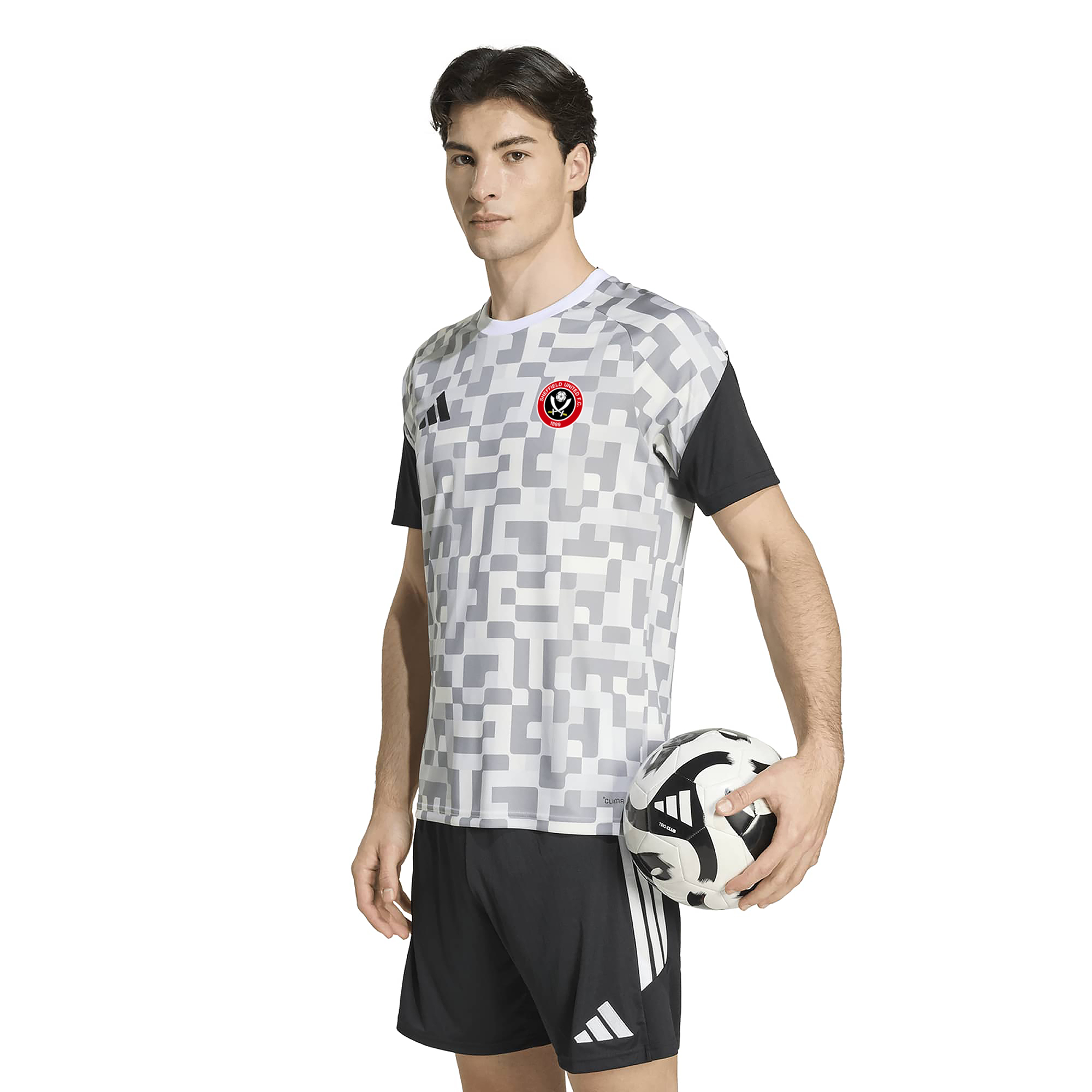 Sheffield United adidas Pre Match Jersey - Grey
