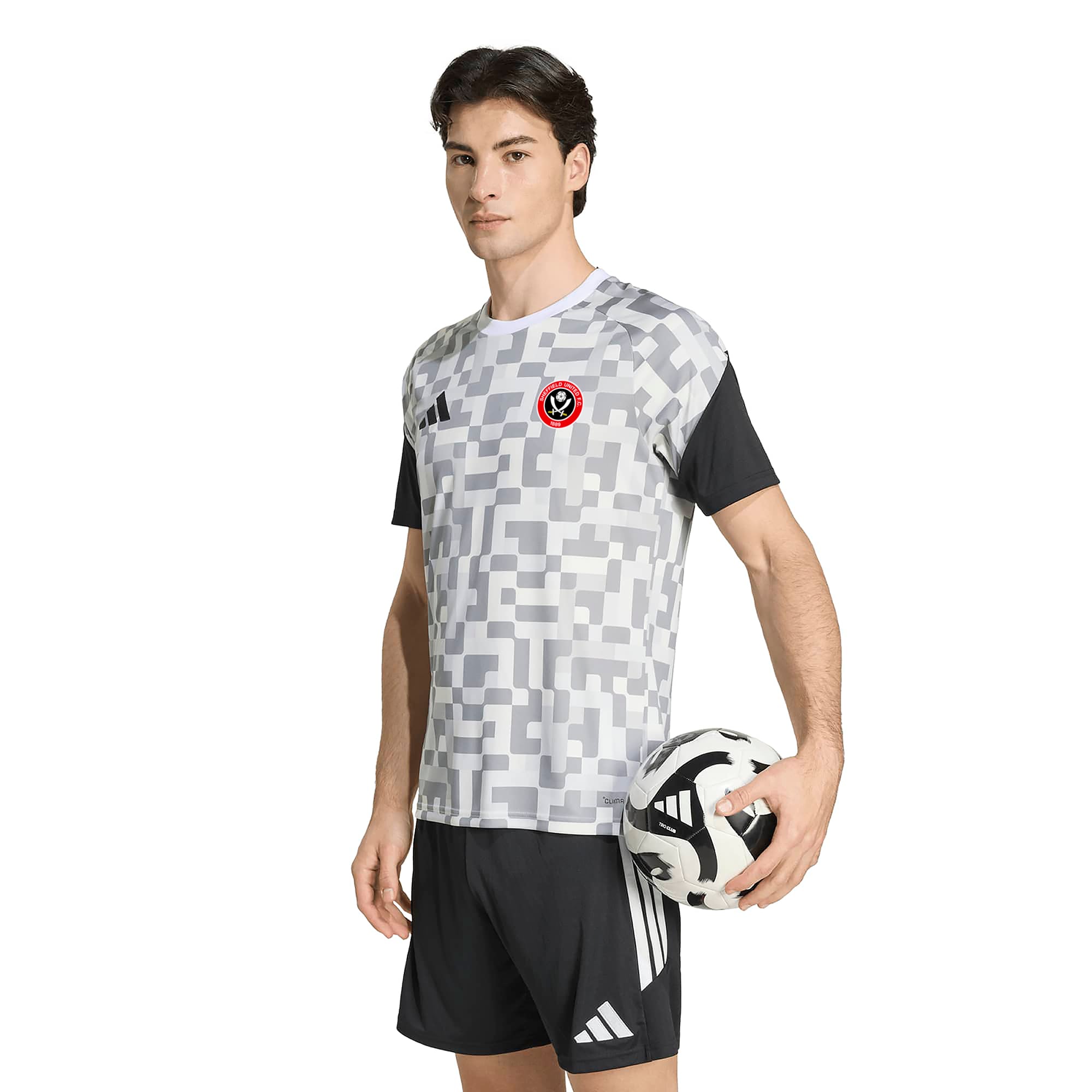 Sheffield United adidas Pre Match Jersey - Grey