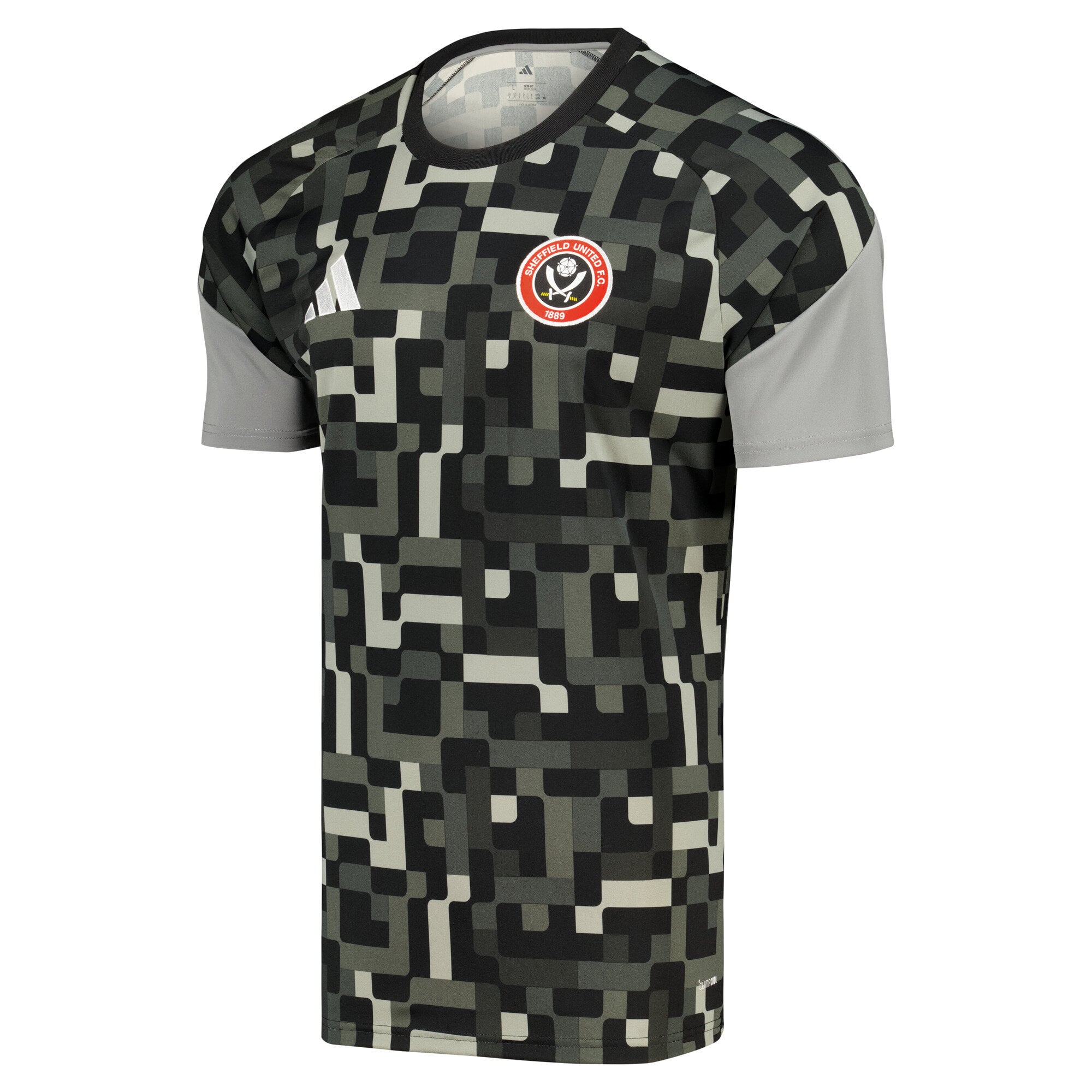 Sheffield United adidas Pre Match Jersey - Black, , rebel_hi-res
