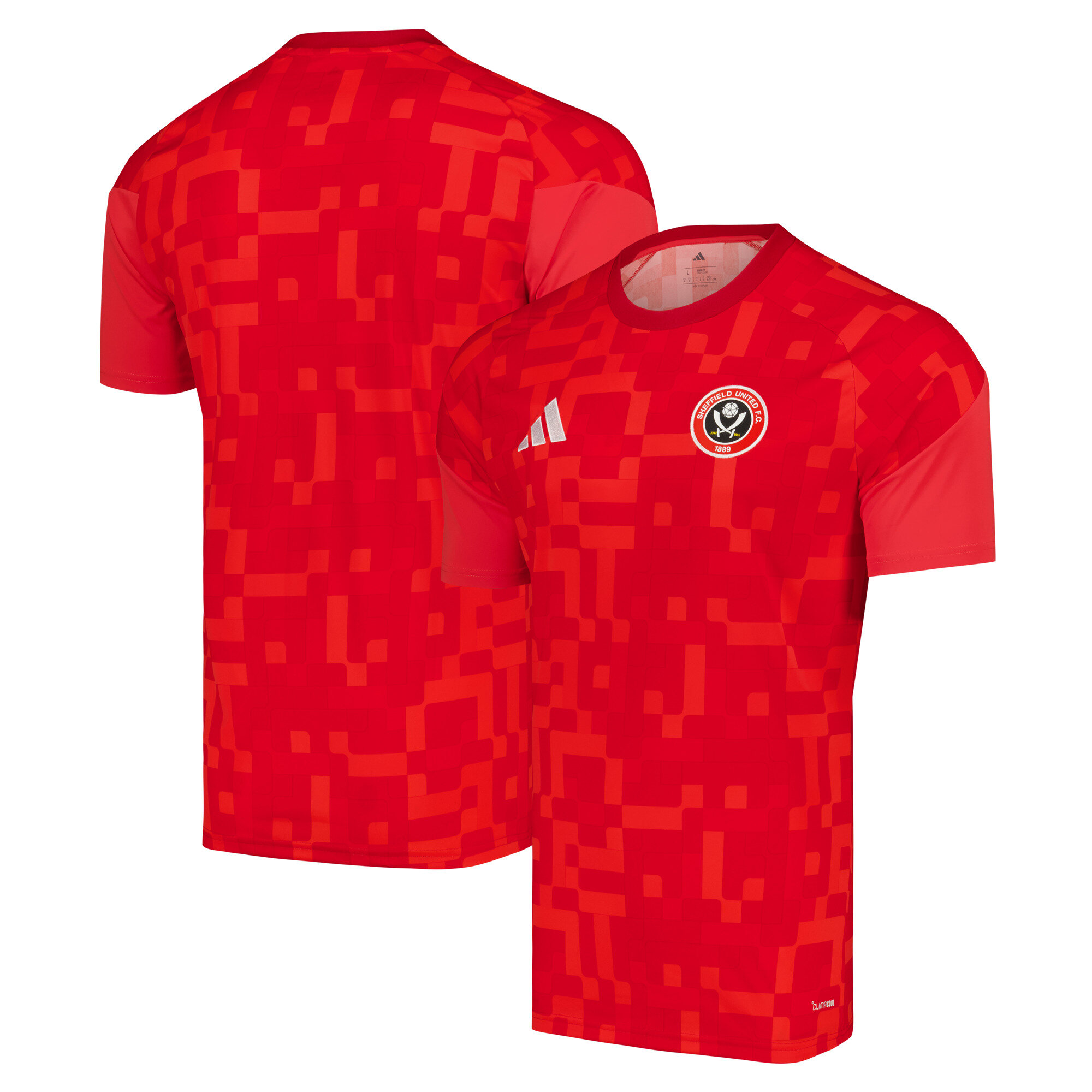 Sheffield United adidas Pre Match Jersey - Red, , rebel_hi-res