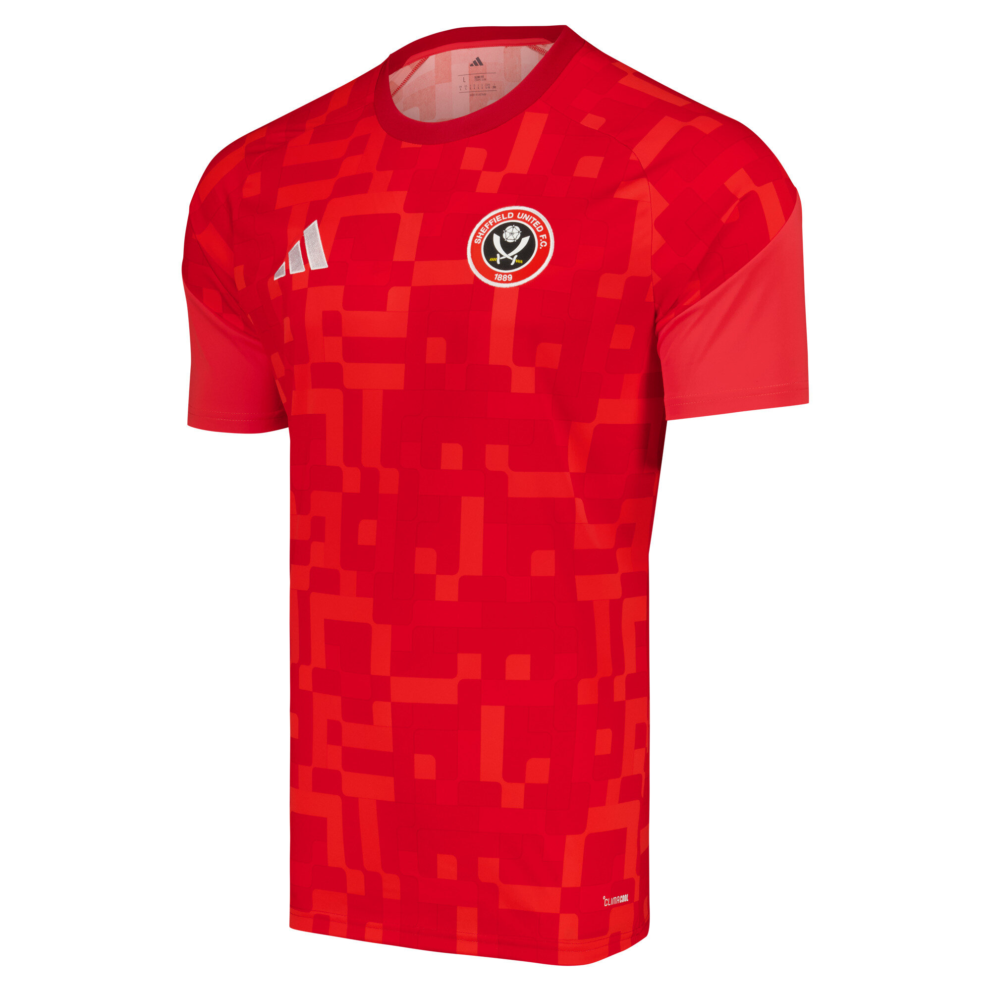 Sheffield United adidas Pre Match Jersey - Red, , rebel_hi-res