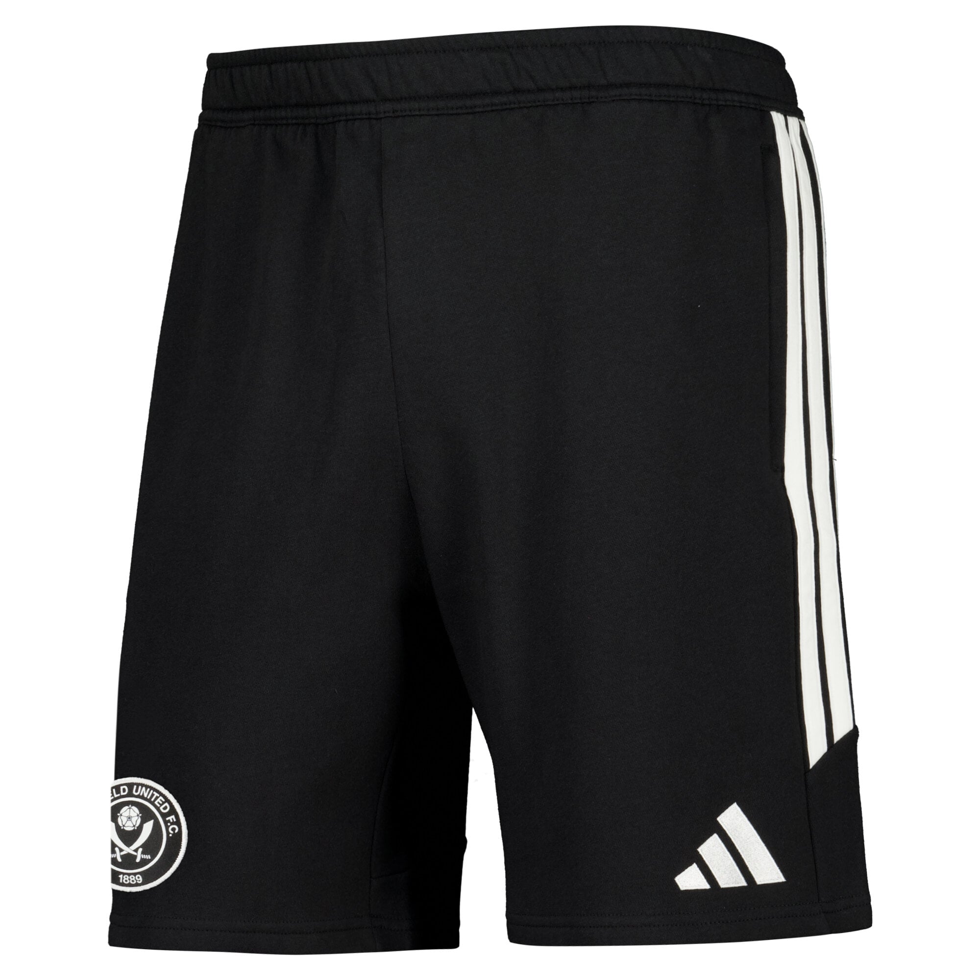 Sheffield United adidas Travel Sweat Shorts - Black, , rebel_hi-res