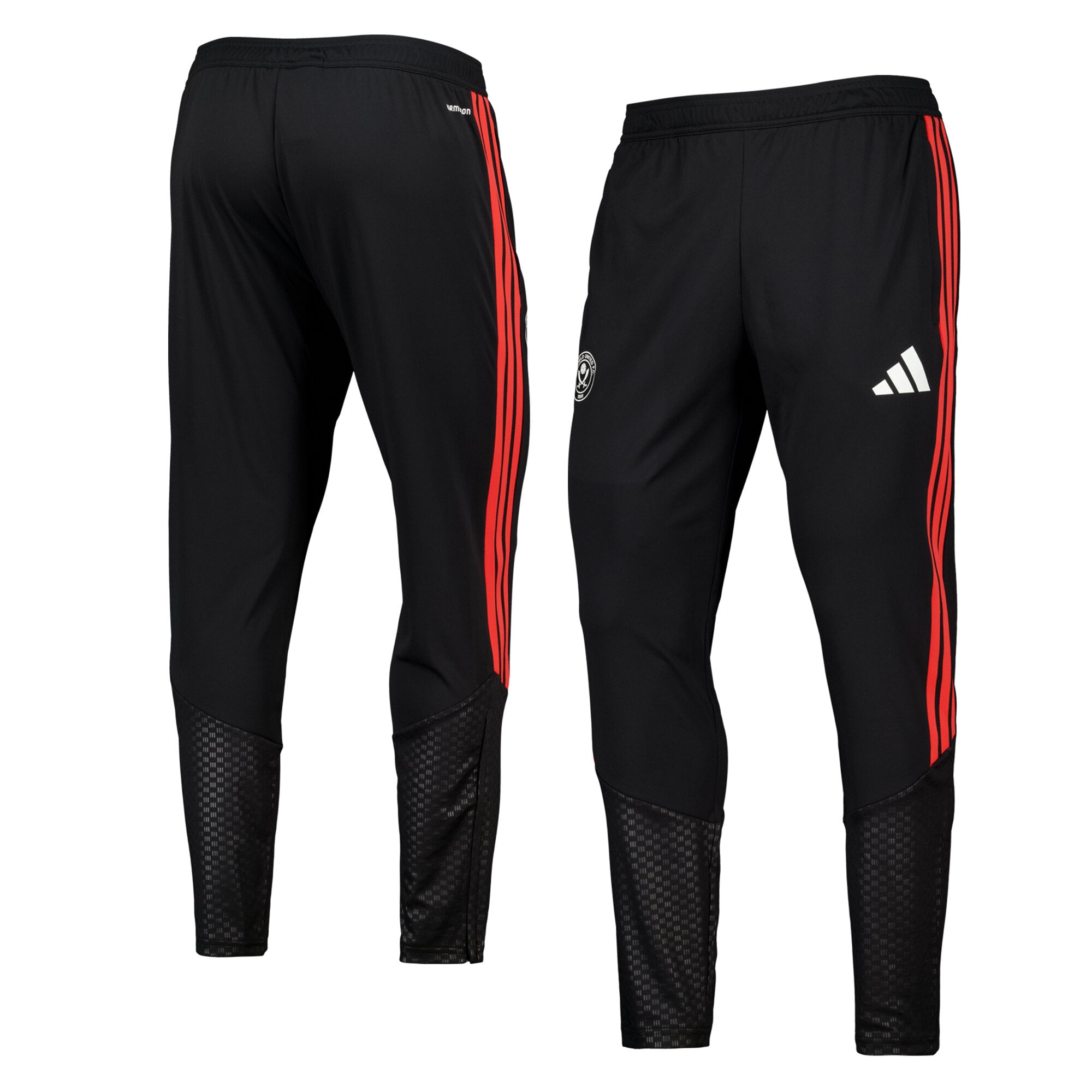 Sheffield United adidas Training Pants - Black/Red