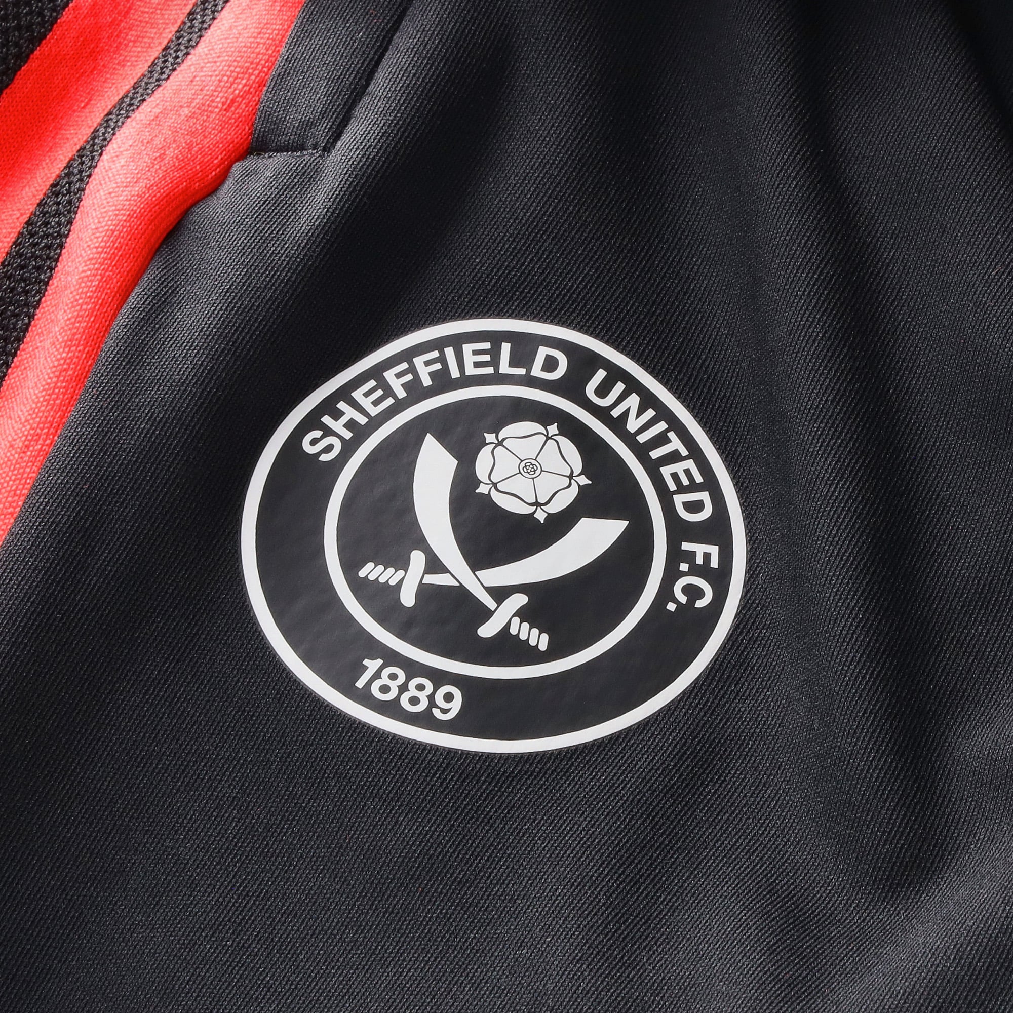 Sheffield United adidas Training Pants - Black/Red - Kids, , rebel_hi-res
