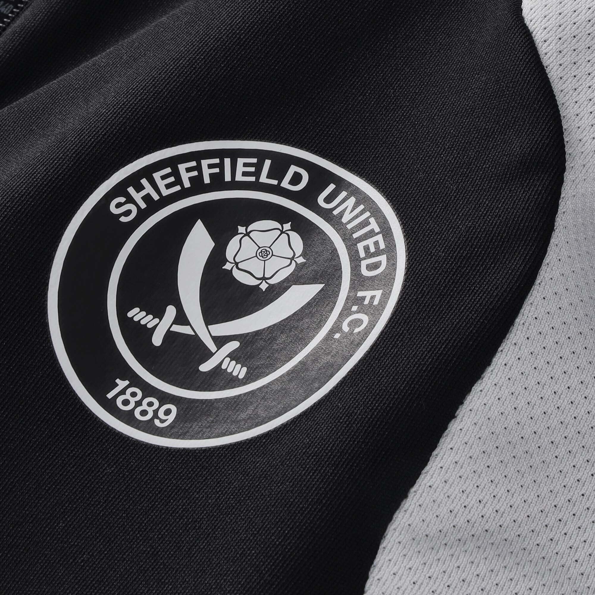 Sheffield United adidas Training All Weather Jacket - Black - Kids, , rebel_hi-res