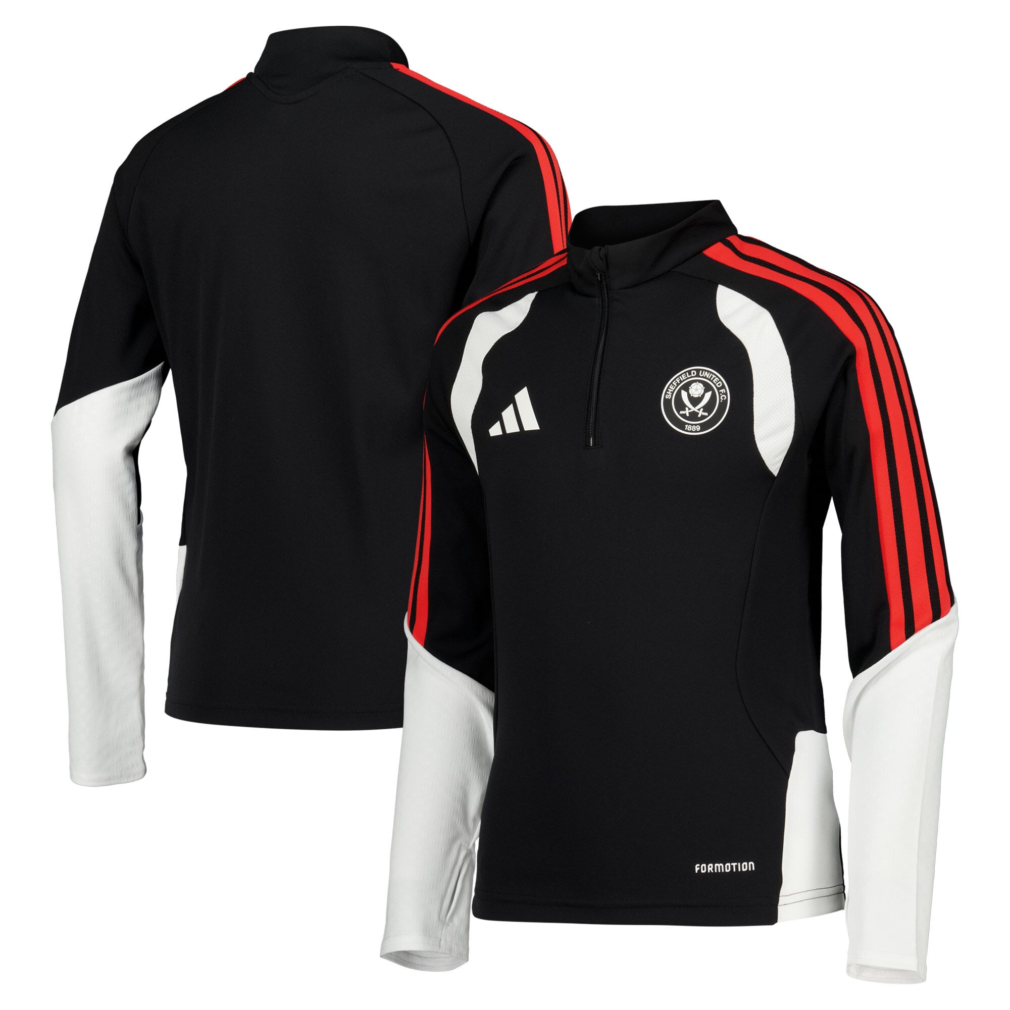 Sheffield United adidas Training Top - Black - Kids, , rebel_hi-res