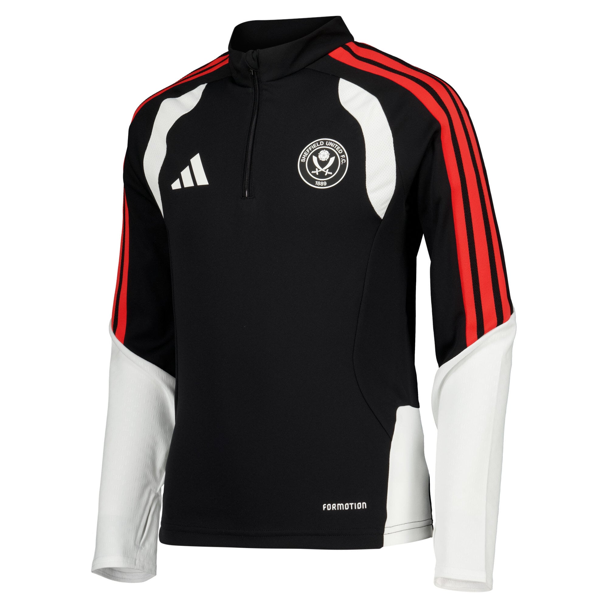 Sheffield United adidas Training Top - Black - Kids, , rebel_hi-res