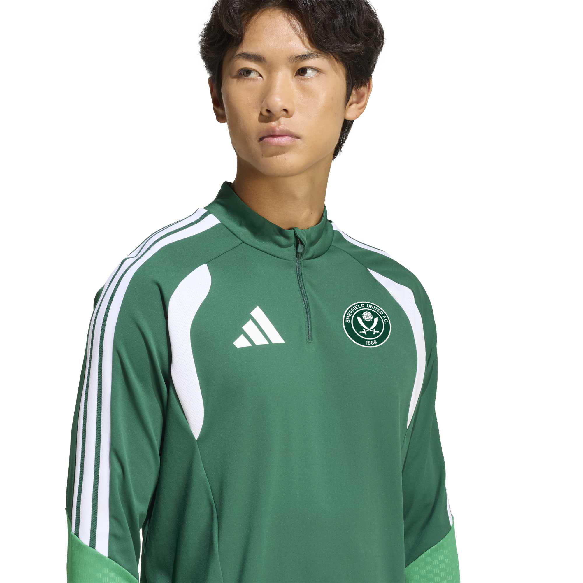 Sheffield United adidas Training Top - Dark Green, , rebel_hi-res