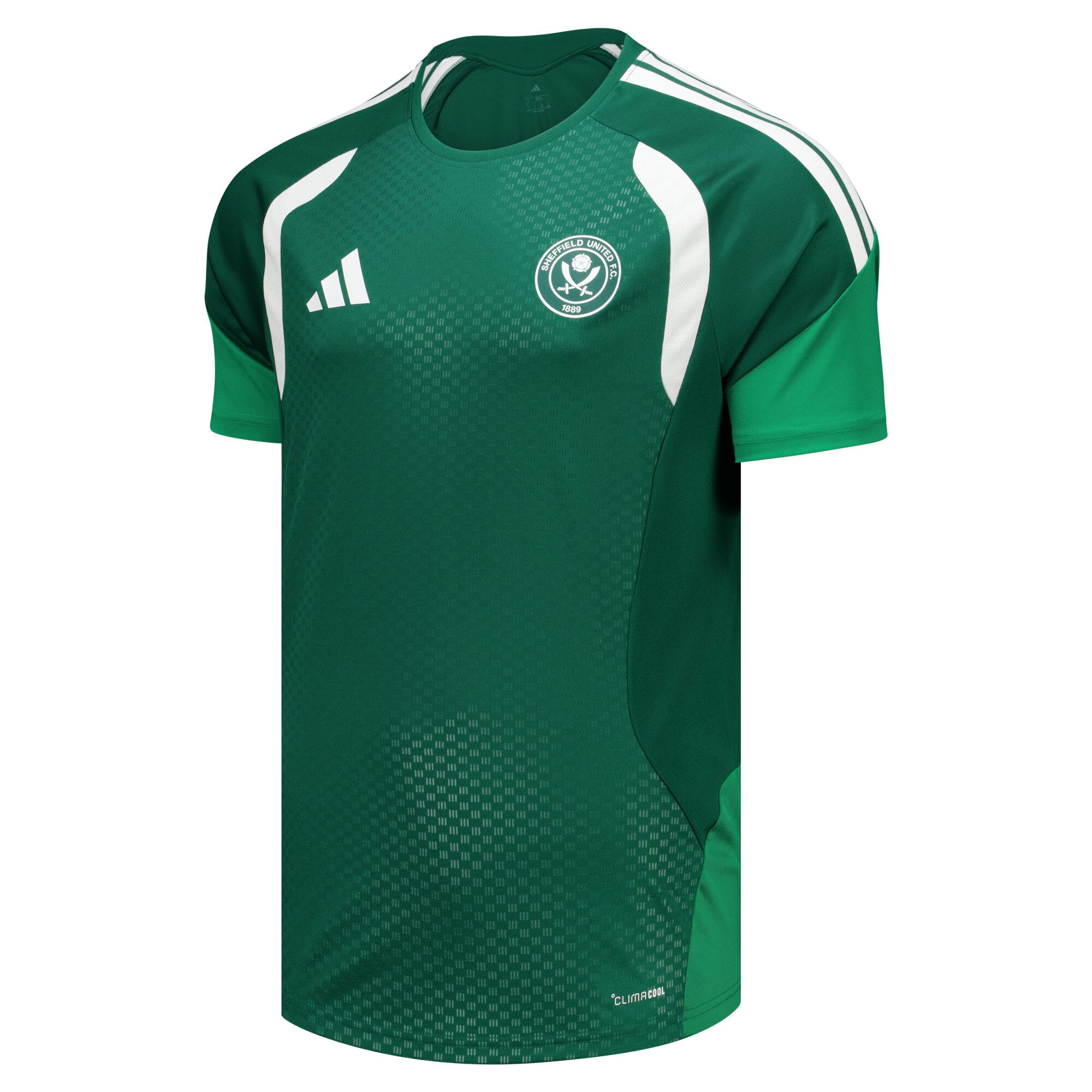 Sheffield United adidas Training Jersey - Dark Green, , rebel_hi-res