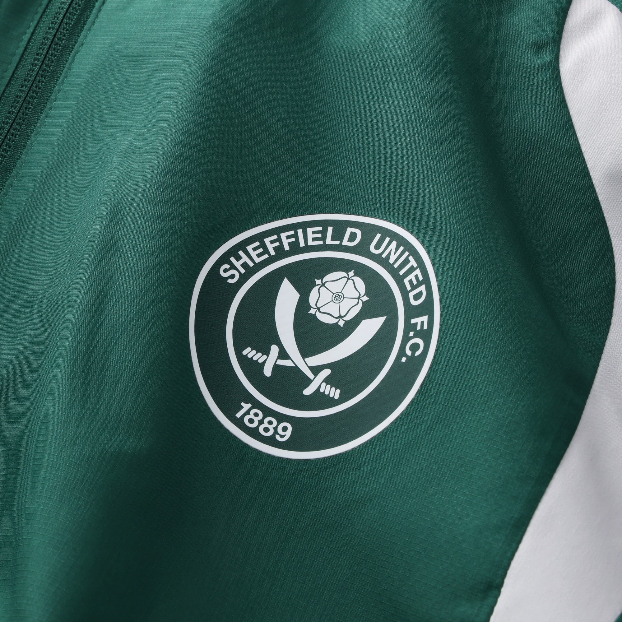 Sheffield United adidas Training All Weather Jacket - Dark Green, , rebel_hi-res