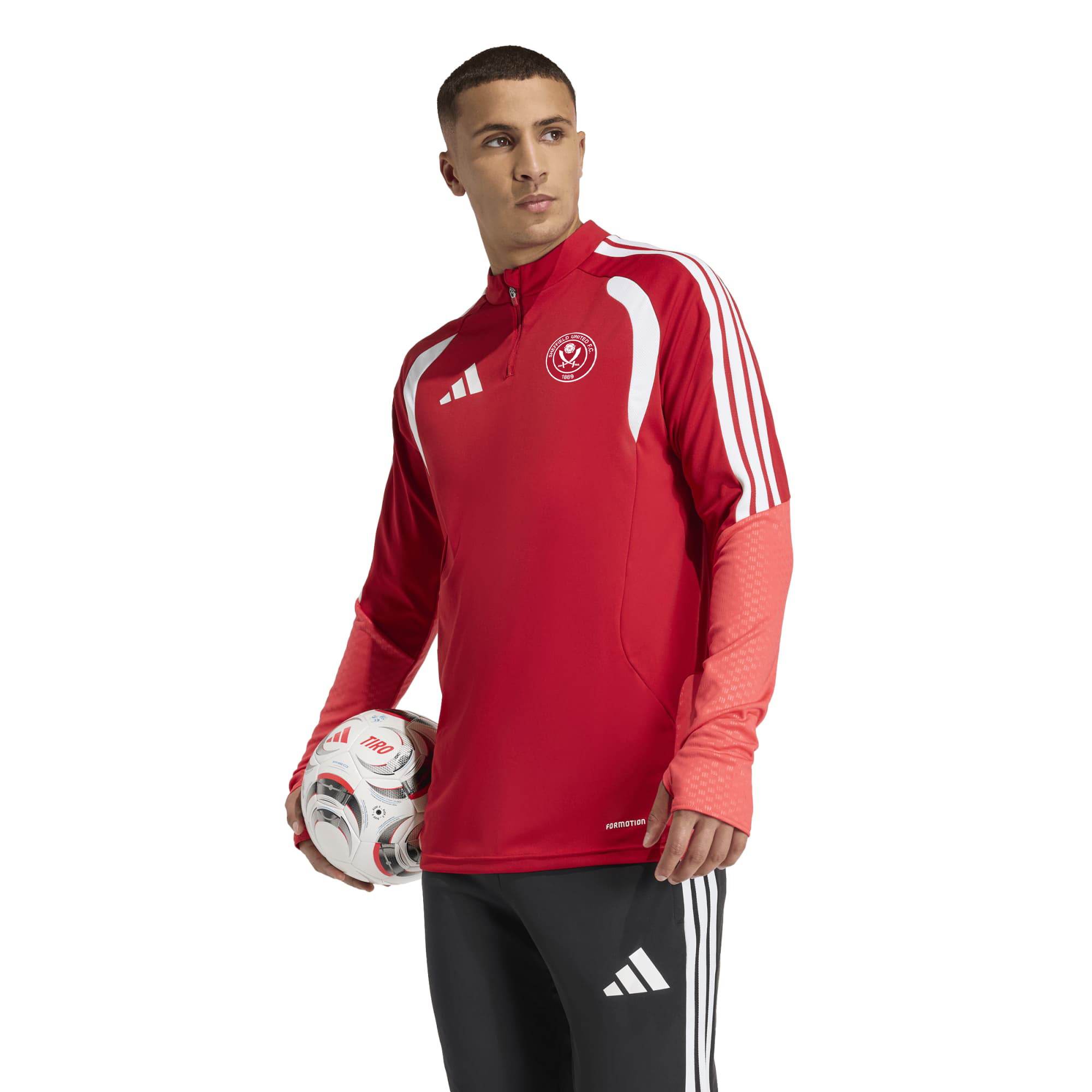 Sheffield United adidas Training Top - Red, , rebel_hi-res