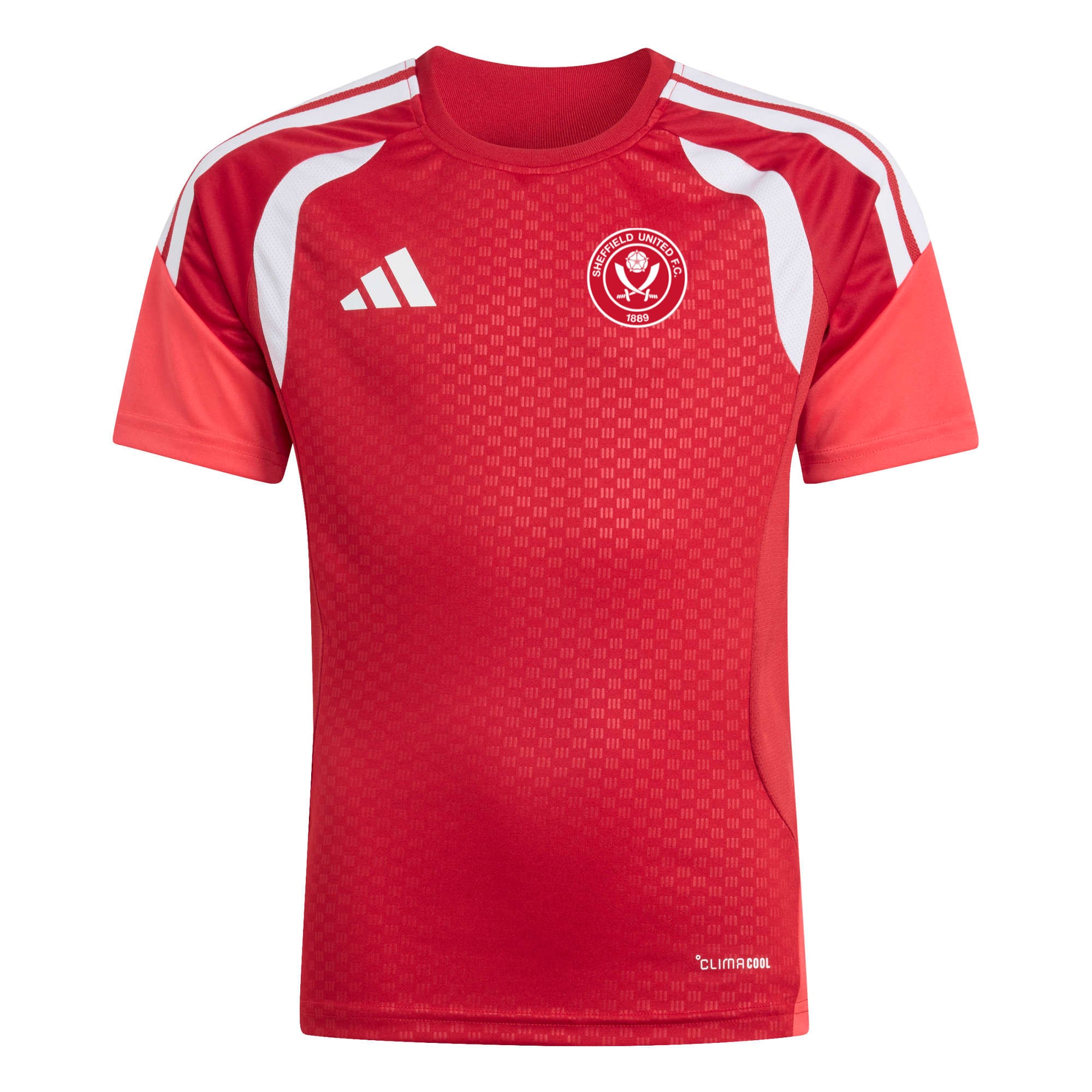 Sheffield United adidas Training Jersey - Red - Kids, , rebel_hi-res