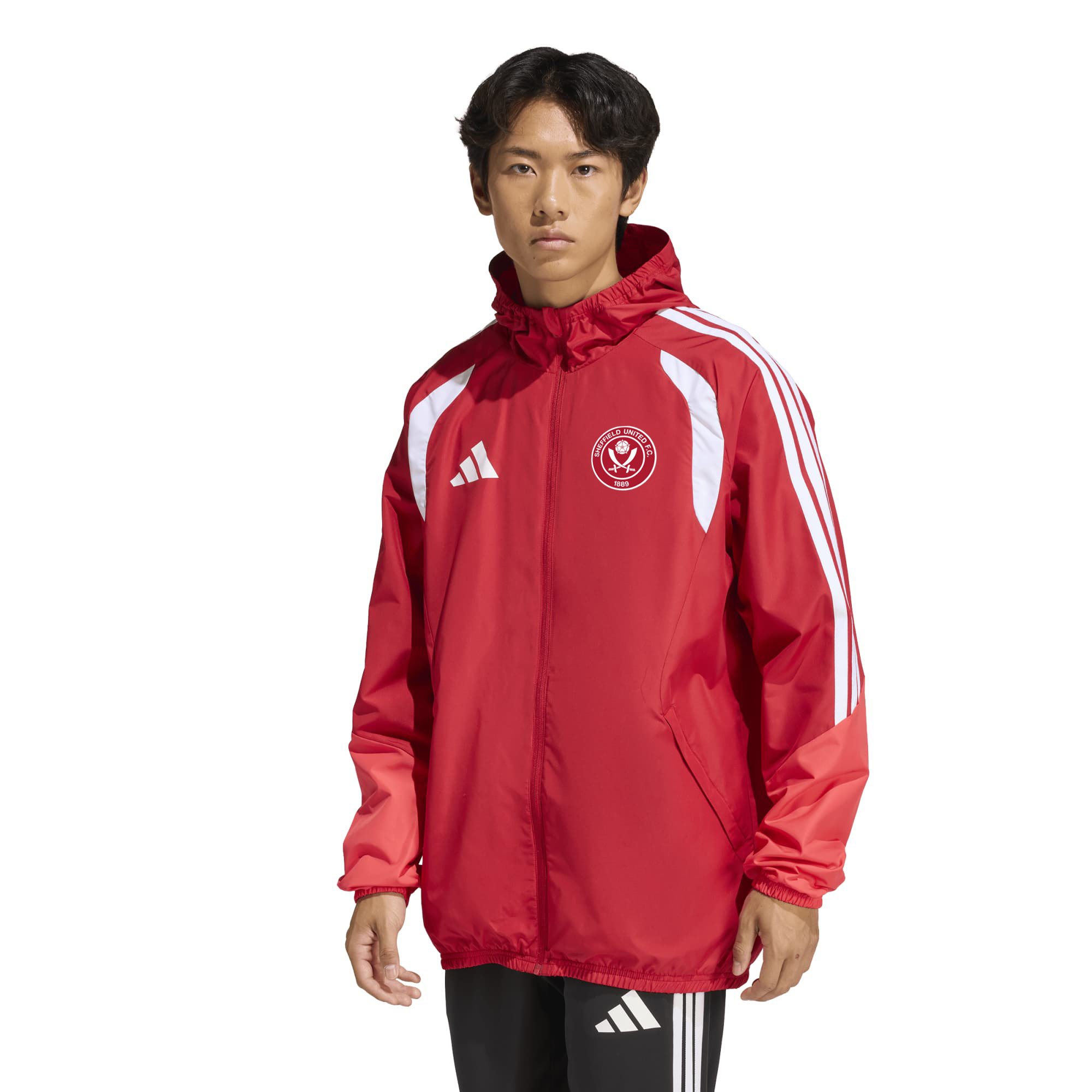 Sheffield United adidas Training All Weather Jacket - Red