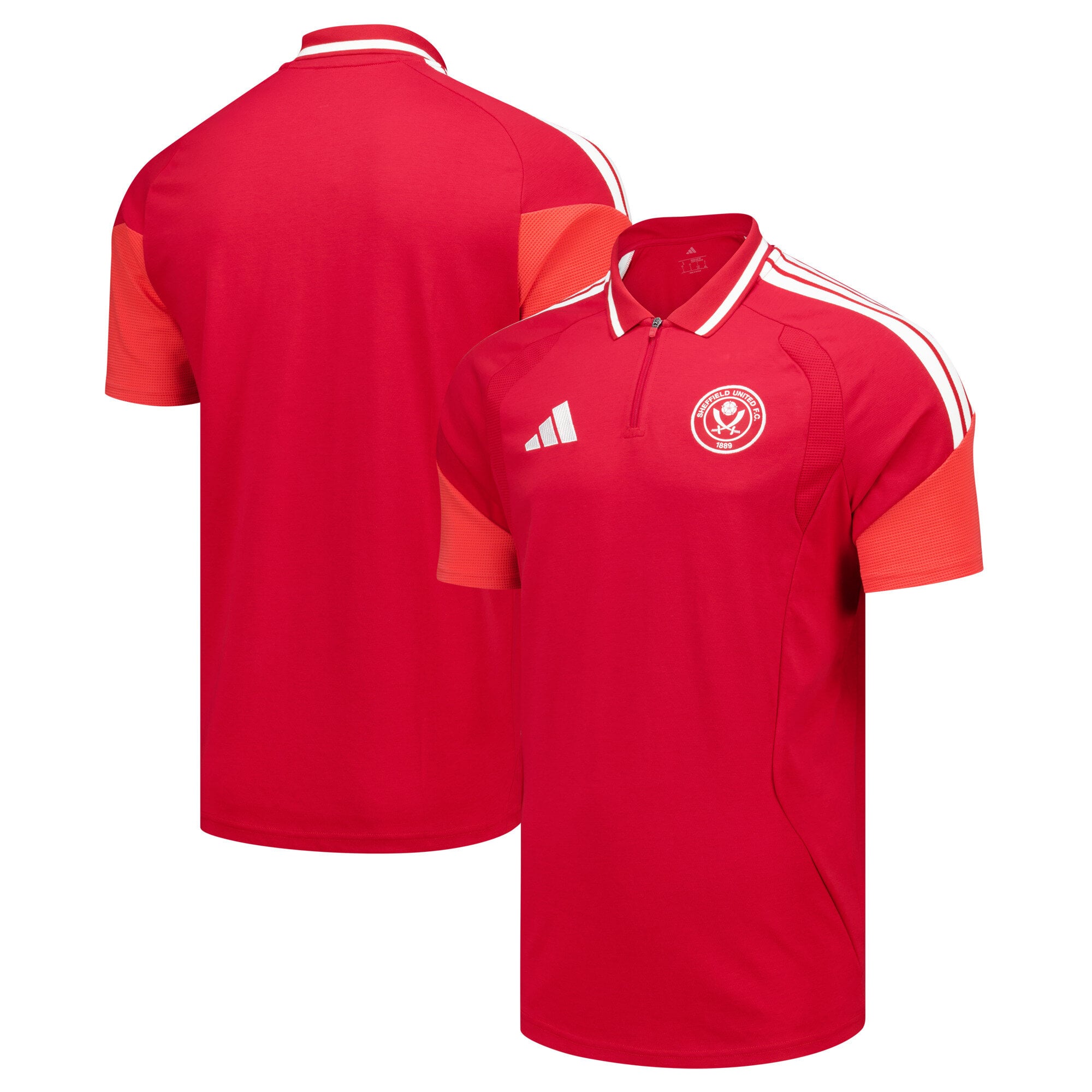 Sheffield United adidas Travel Polo - Red, , rebel_hi-res