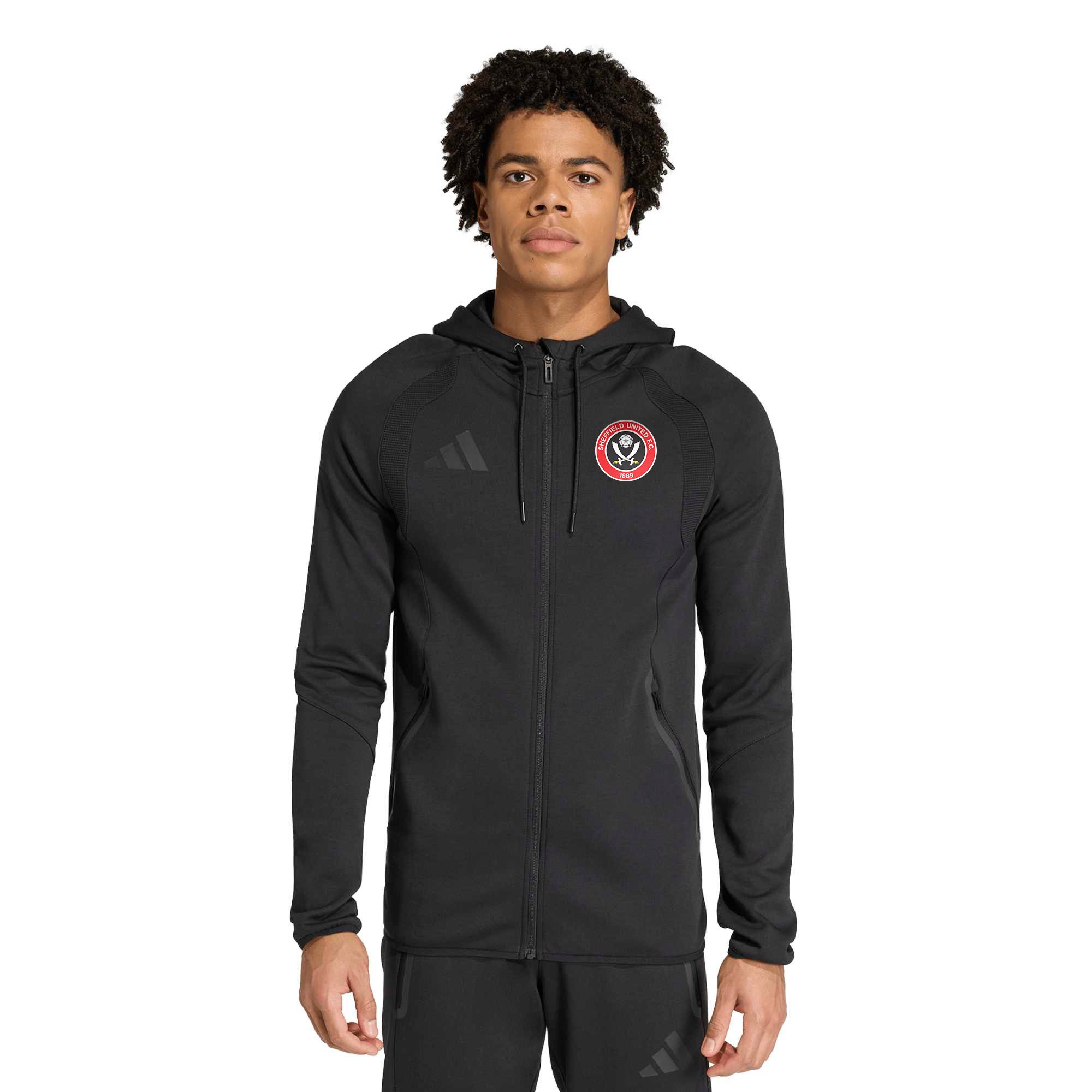 Sheffield United adidas Travel Hoodie - Black