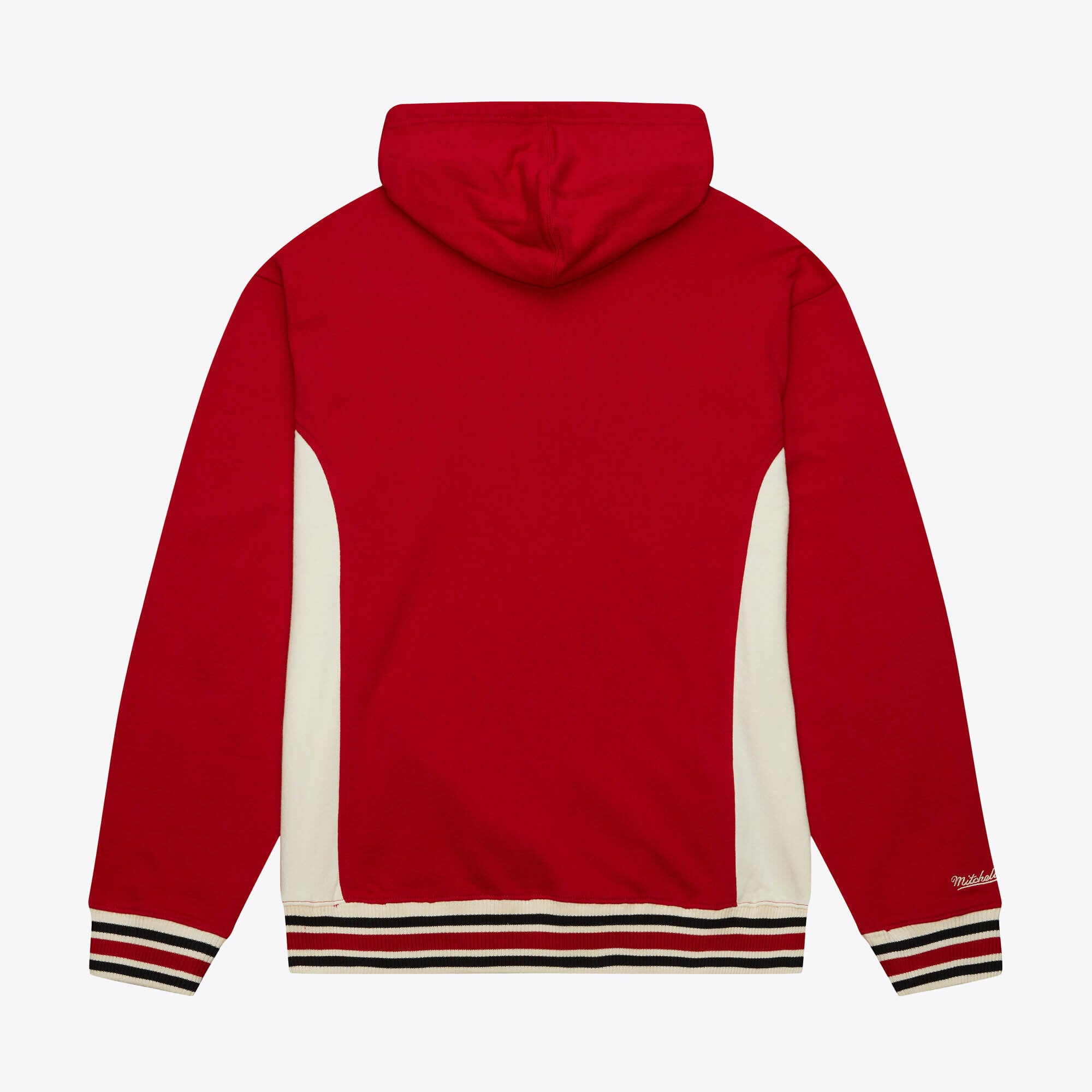 Chicago Bulls Mitchell & Ness Team Legacy French Terry Hoodie - Scarlet - Mens, , rebel_hi-res