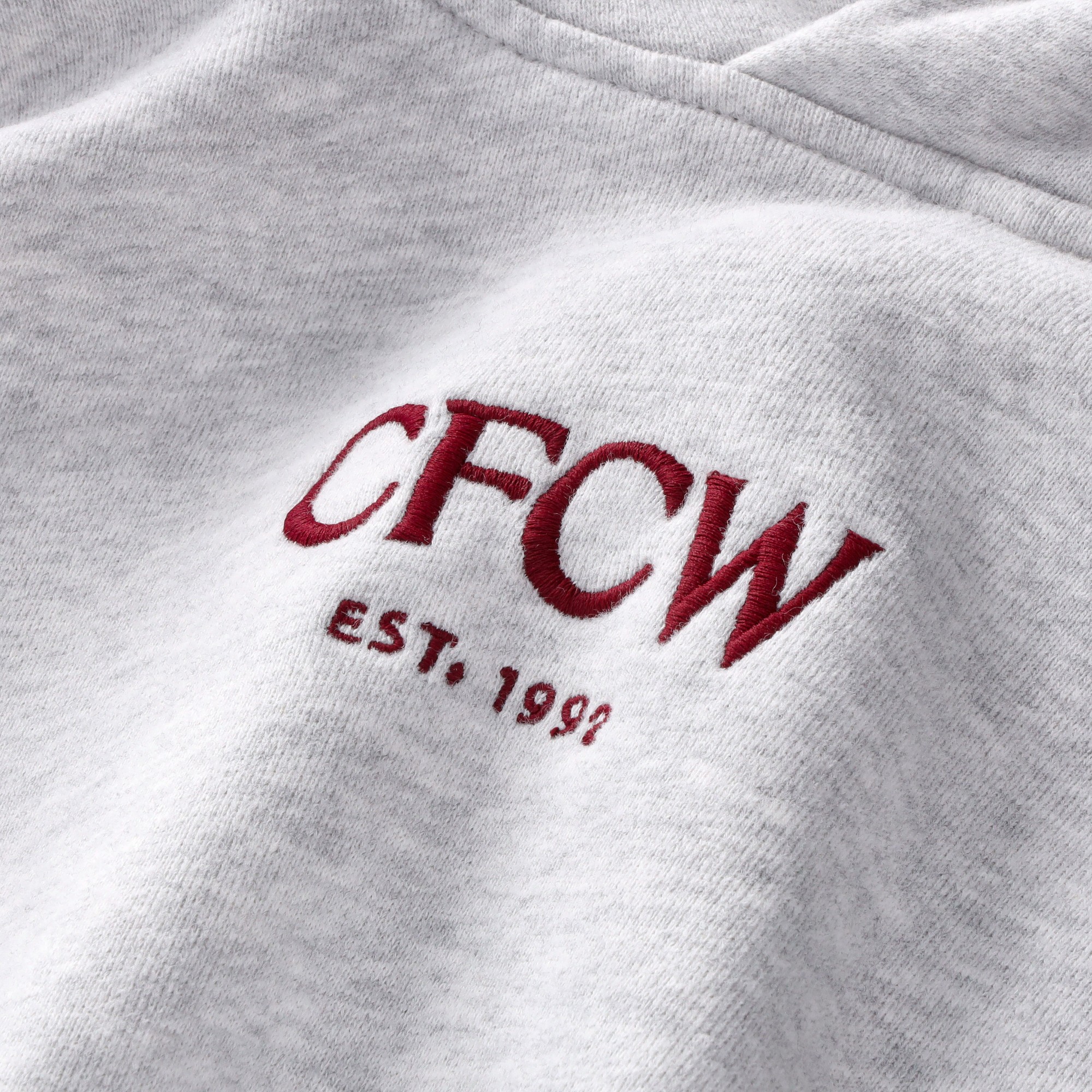 Chelsea CFCW Cropped Hoodie - Grey Marl -Womens, , rebel_hi-res