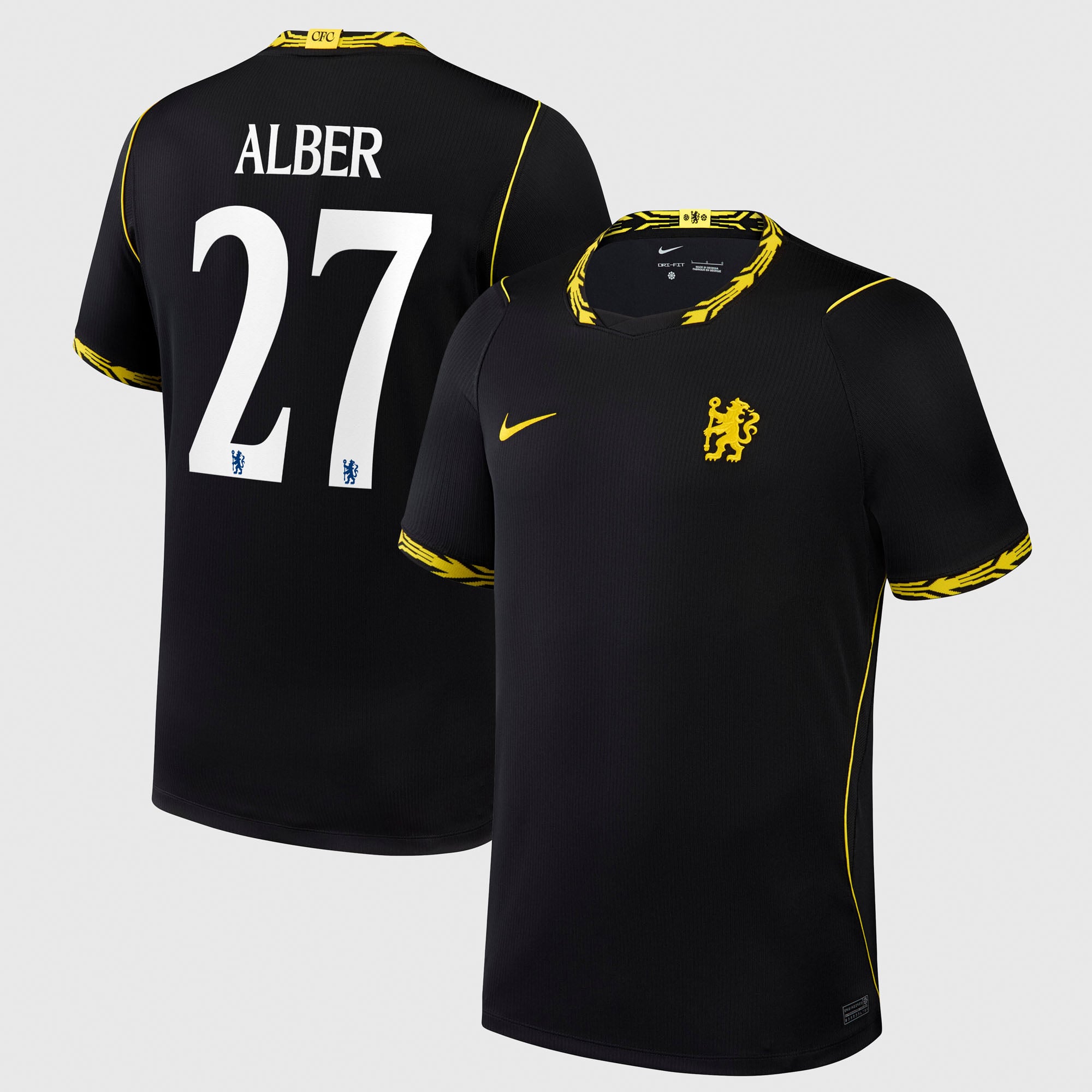 Chelsea Cup Nike Away Stadium Shirt 2026-27 with Alber 27 printing