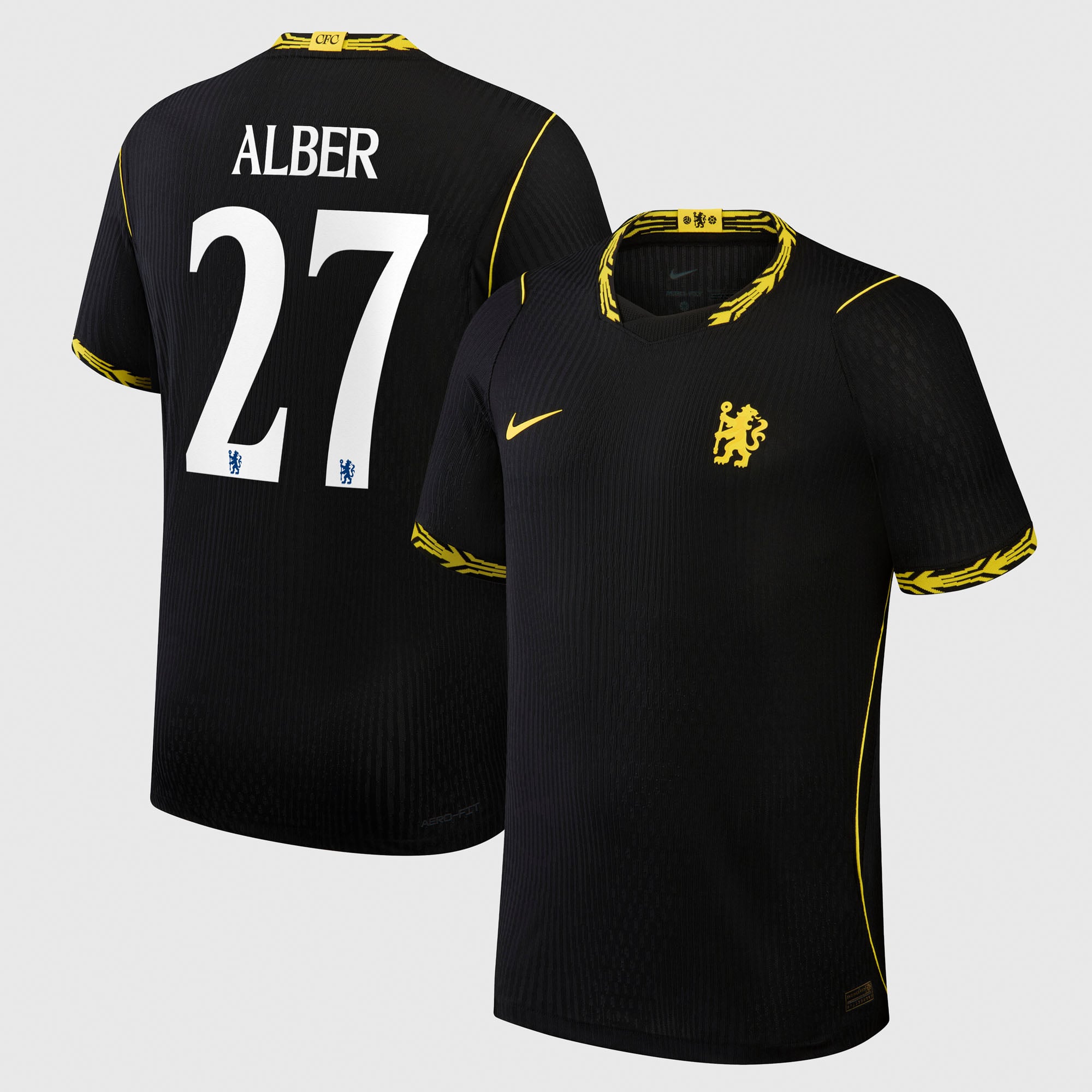 Chelsea Cup Nike Aero-FIT Away Match Shirt 2026-27 with Alber 27 printing