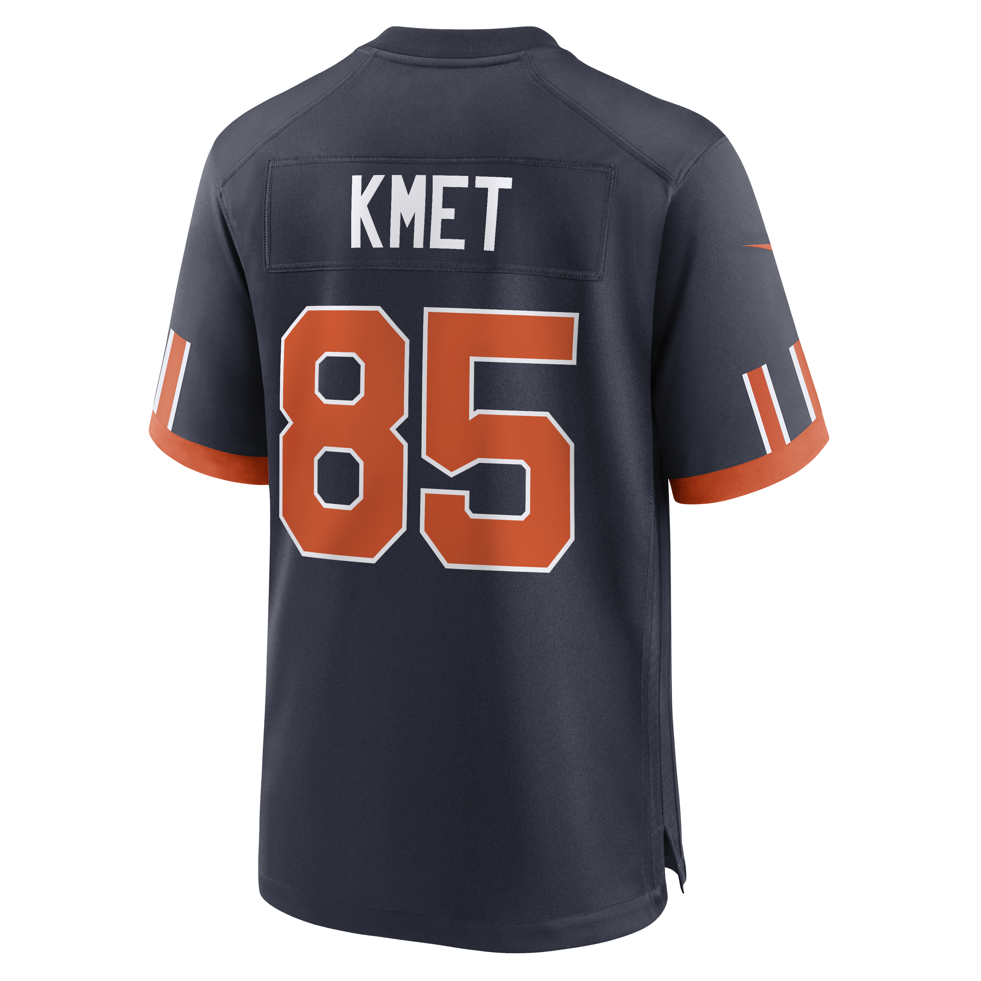 Chicago Bears Nike Rivalries Game Jersey - Navy - Cole Kmet - Mens, , rebel_hi-res