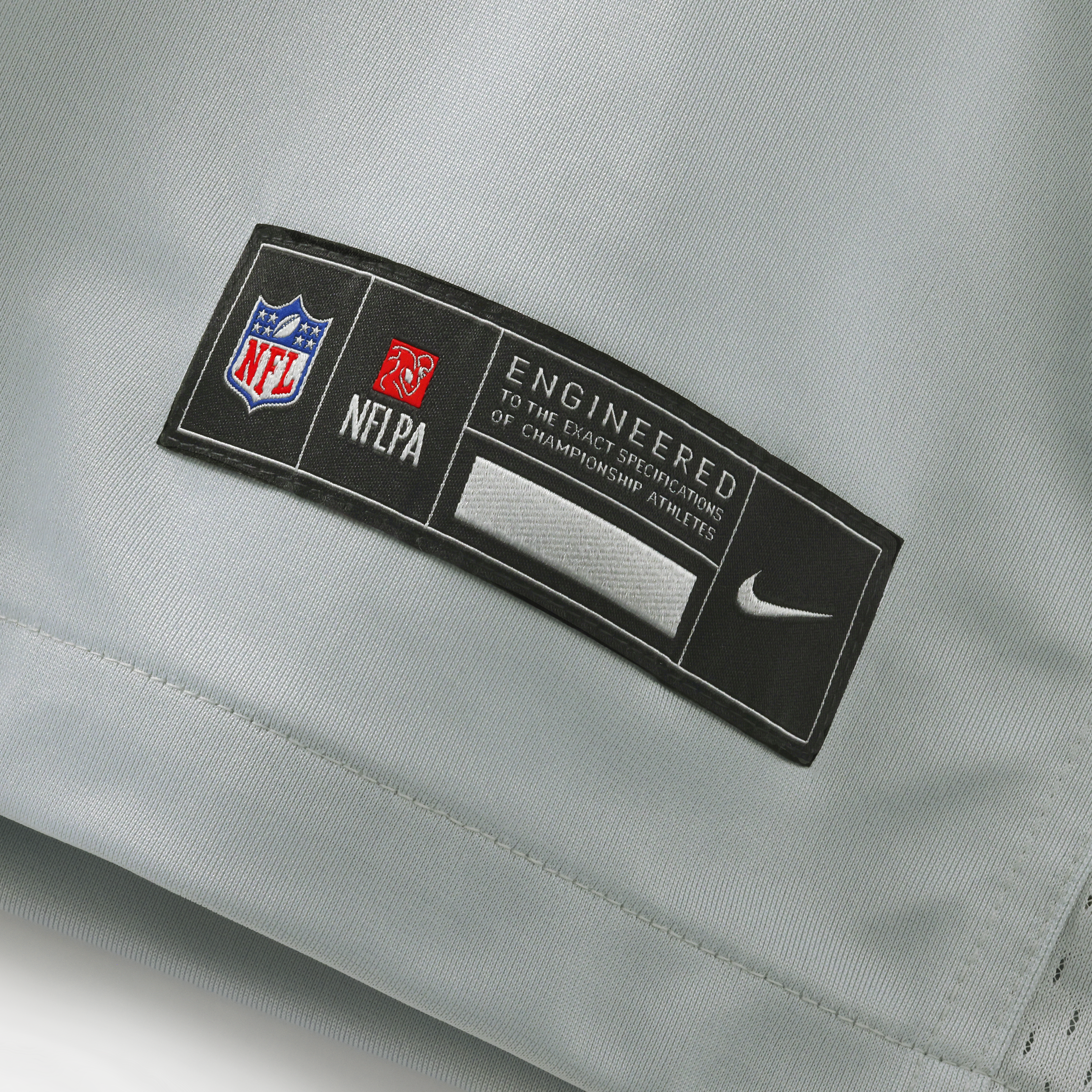 Detroit Lions Nike Rivalries Game Jersey - Silver - Jared Goff - Mens, , rebel_hi-res