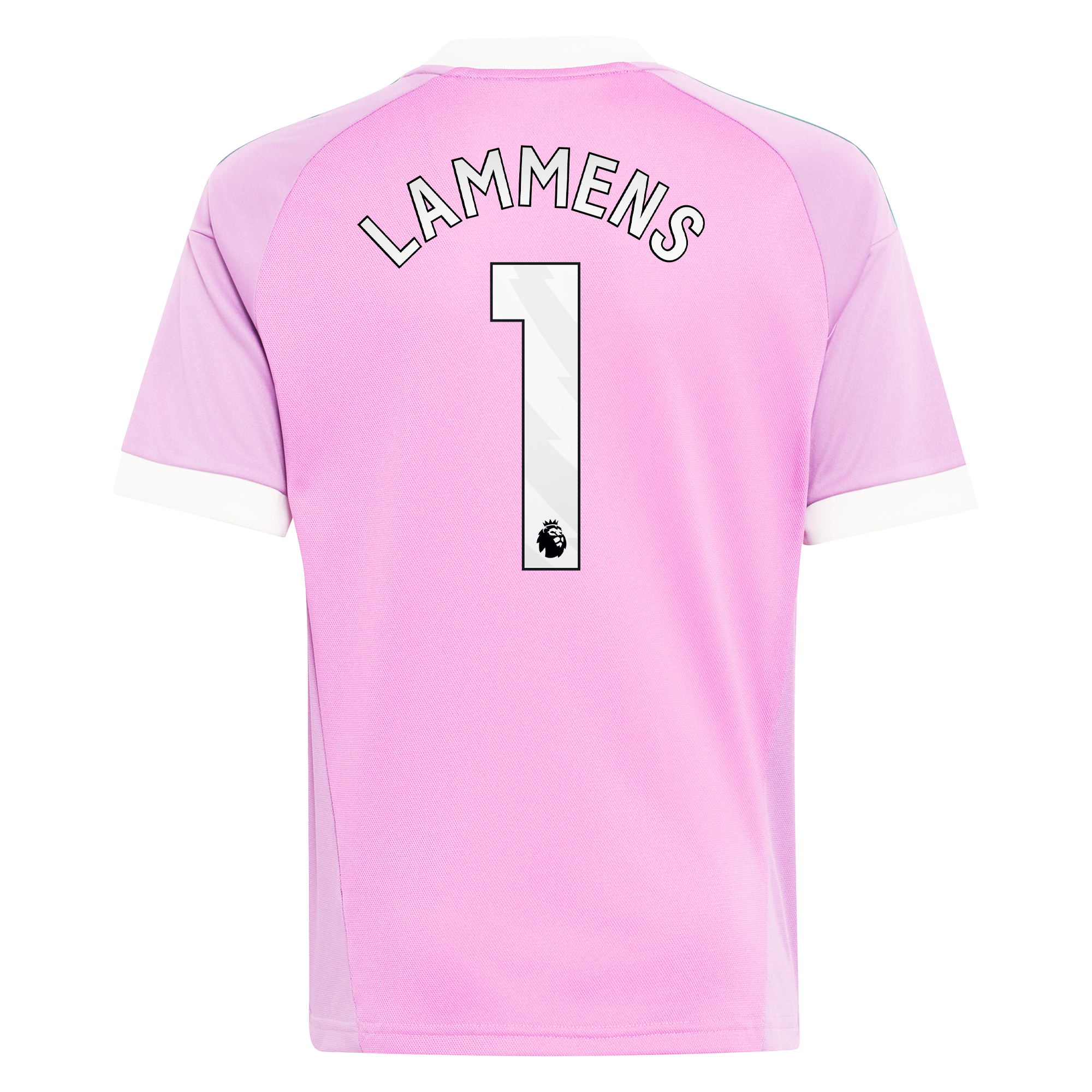 Manchester United adidas Away Goalkeeper Shirt 2026-27 - Kids with Lammens 1 printing, , rebel_hi-res
