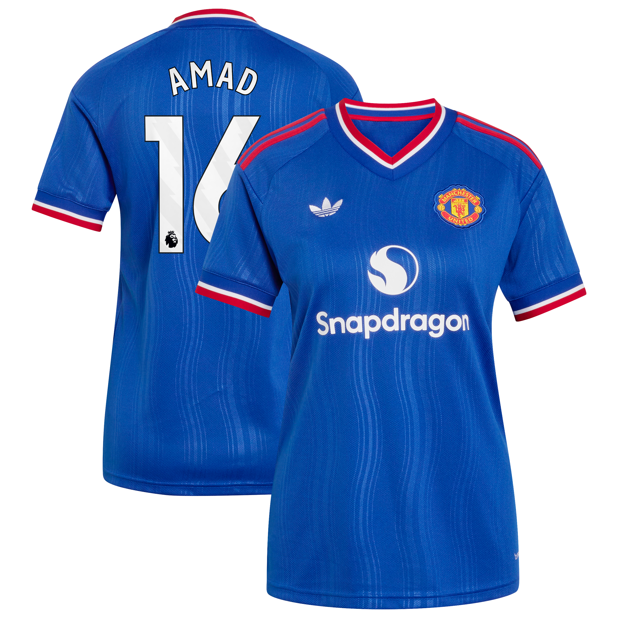 Manchester United adidas Away Shirt 2026-27 - Womens with Amad 16 printing