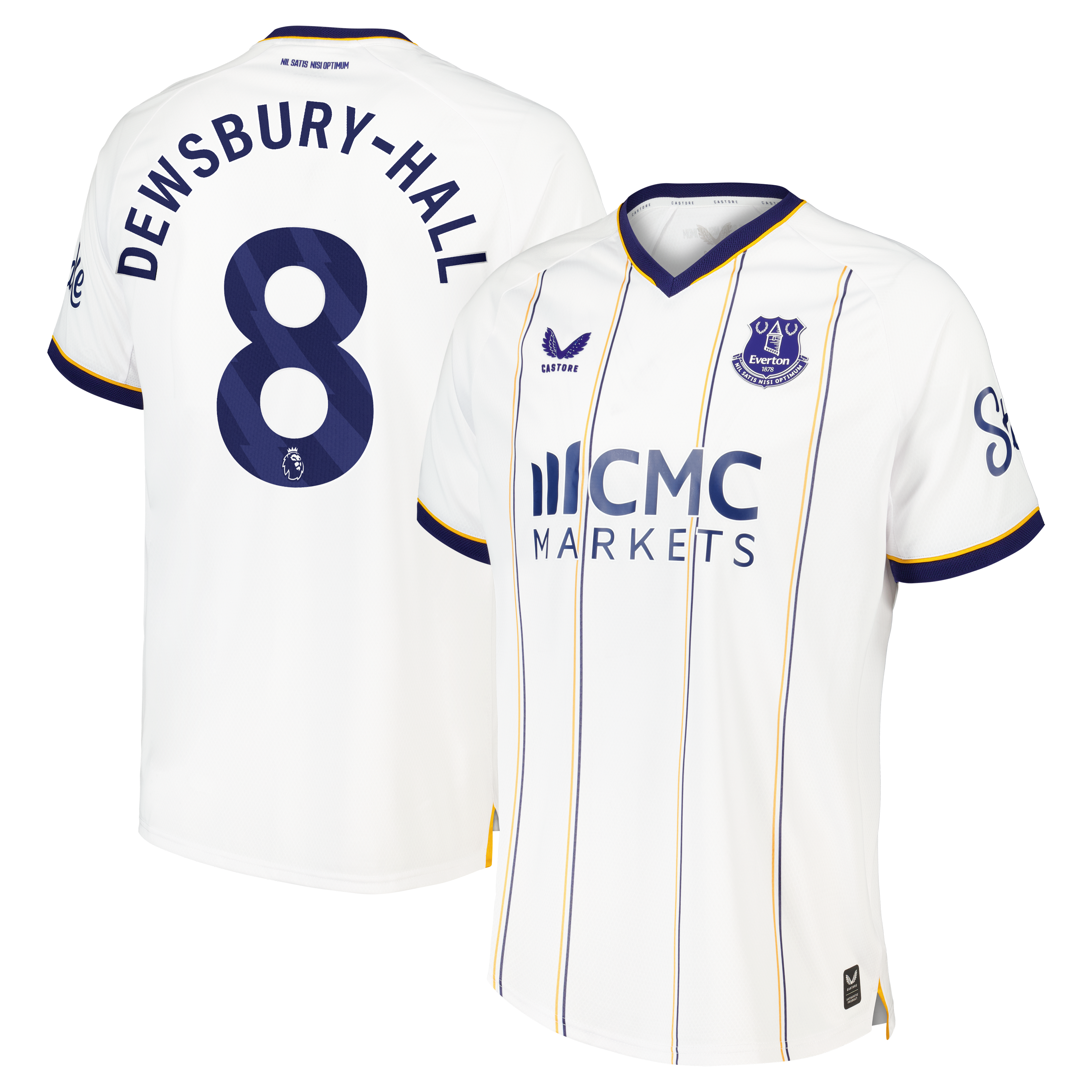 Everton Castore Away Pro Shirt 2026-27 with Dewsbury-Hall 8 printing, , rebel_hi-res