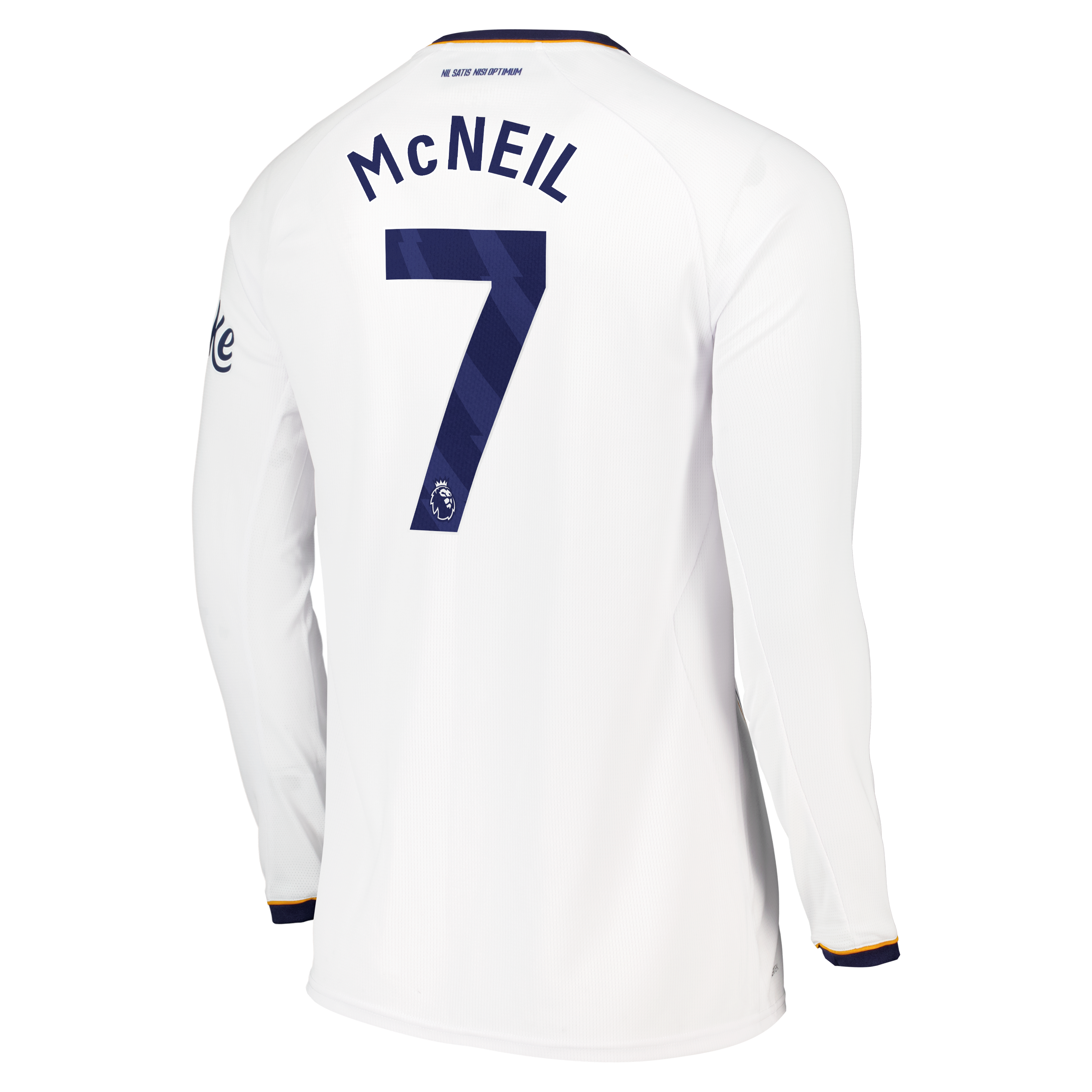 Everton Castore Away Replica Shirt 2026-27 - Long Sleeve with McNeil 7 printing, , rebel_hi-res