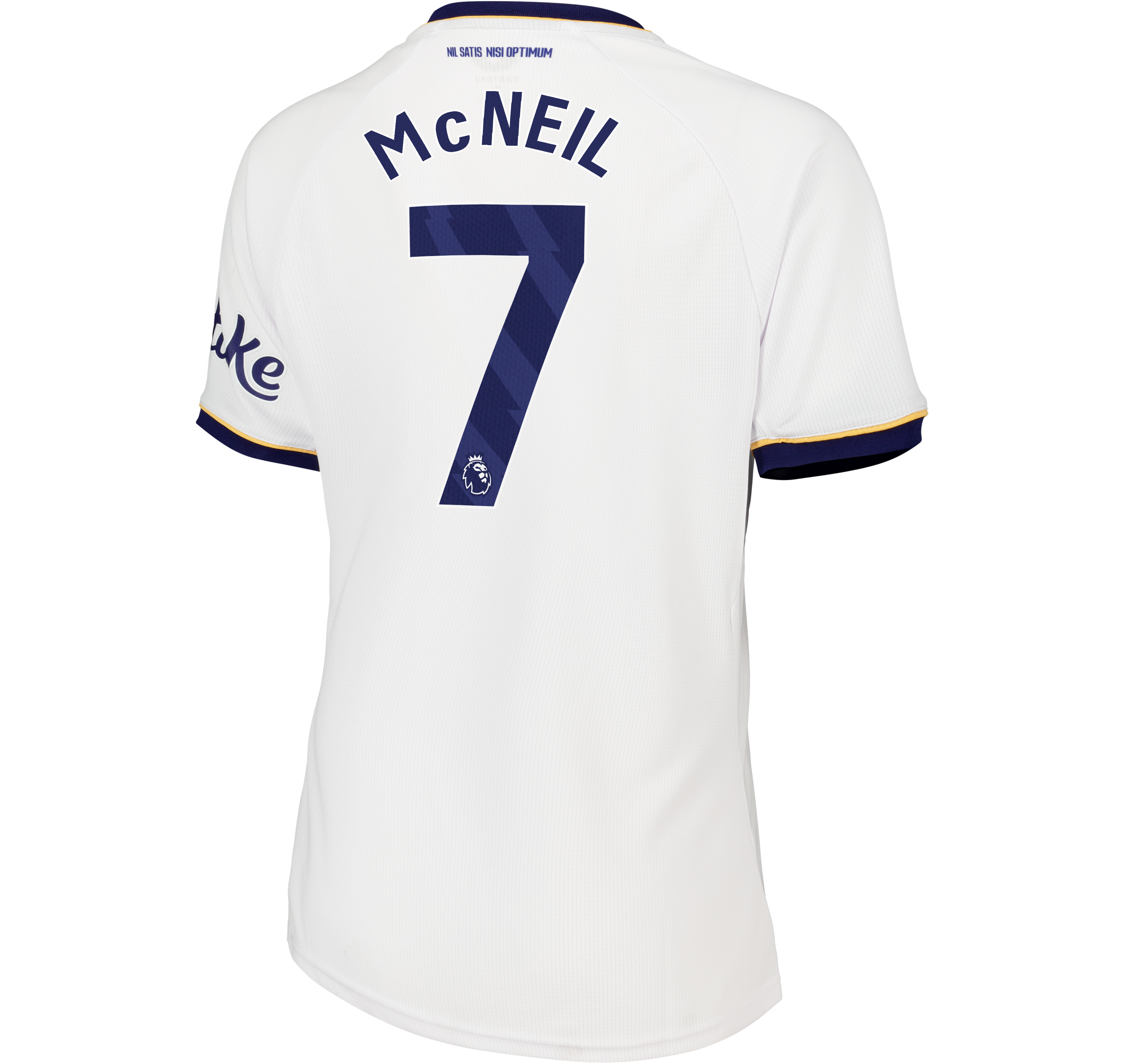 Everton Castore Away Replica Shirt 2026-27 - Womens with McNeil 7 printing, , rebel_hi-res