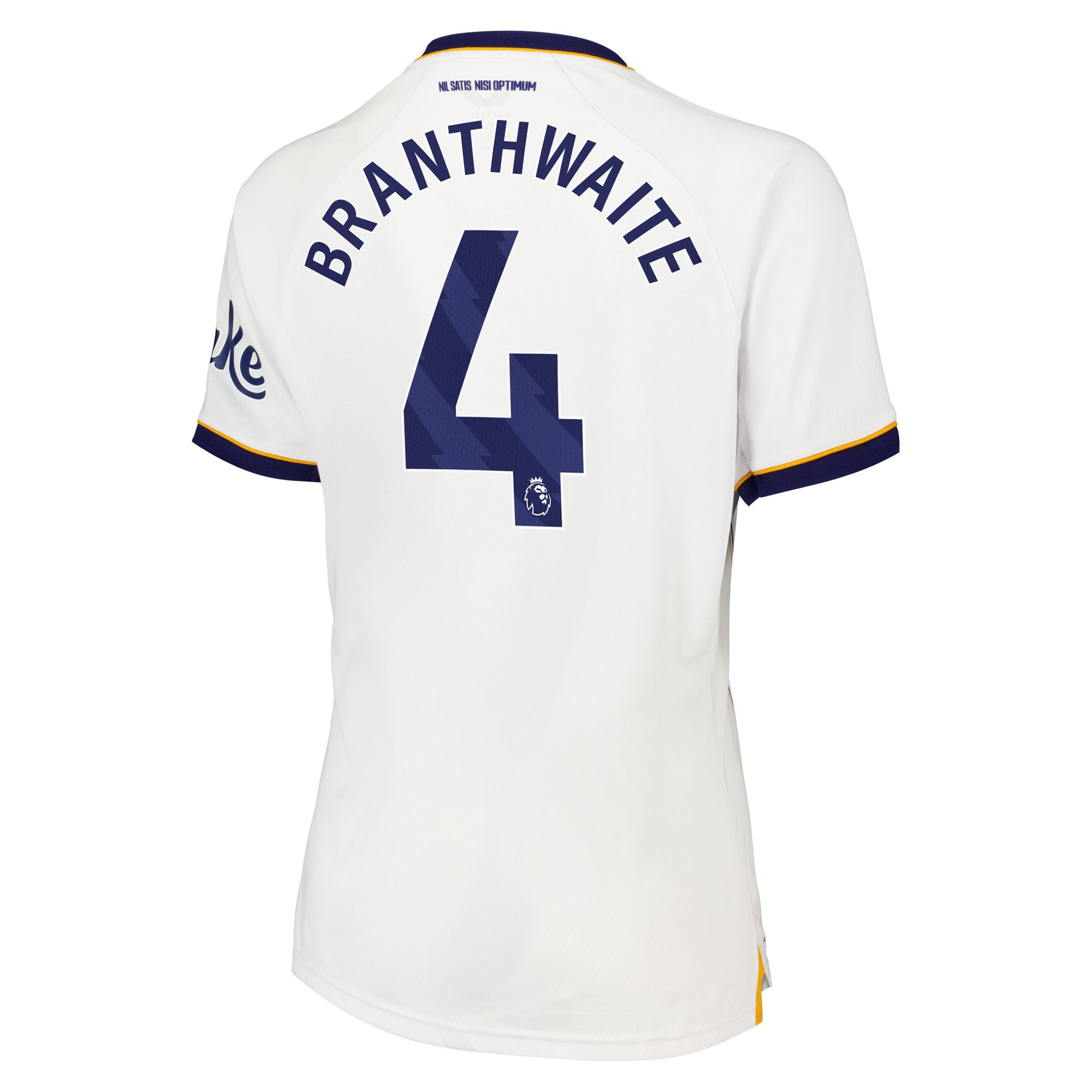 Everton Castore Away Pro Shirt 2026-27 - Womens with Branthwaite 4 printing, , rebel_hi-res