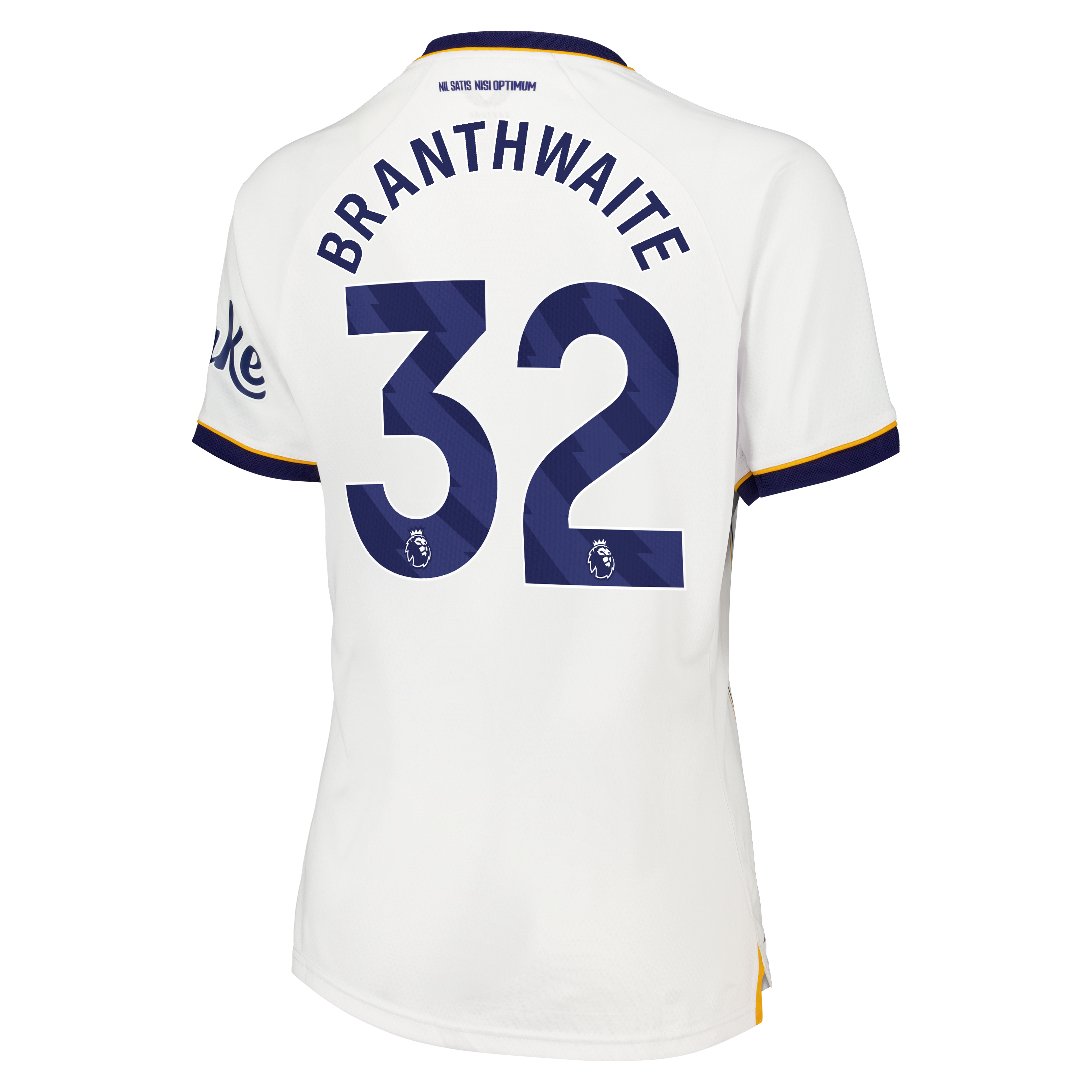 Everton Castore Away Pro Shirt 2026-27 - Womens with Branthwaite 32 printing, , rebel_hi-res