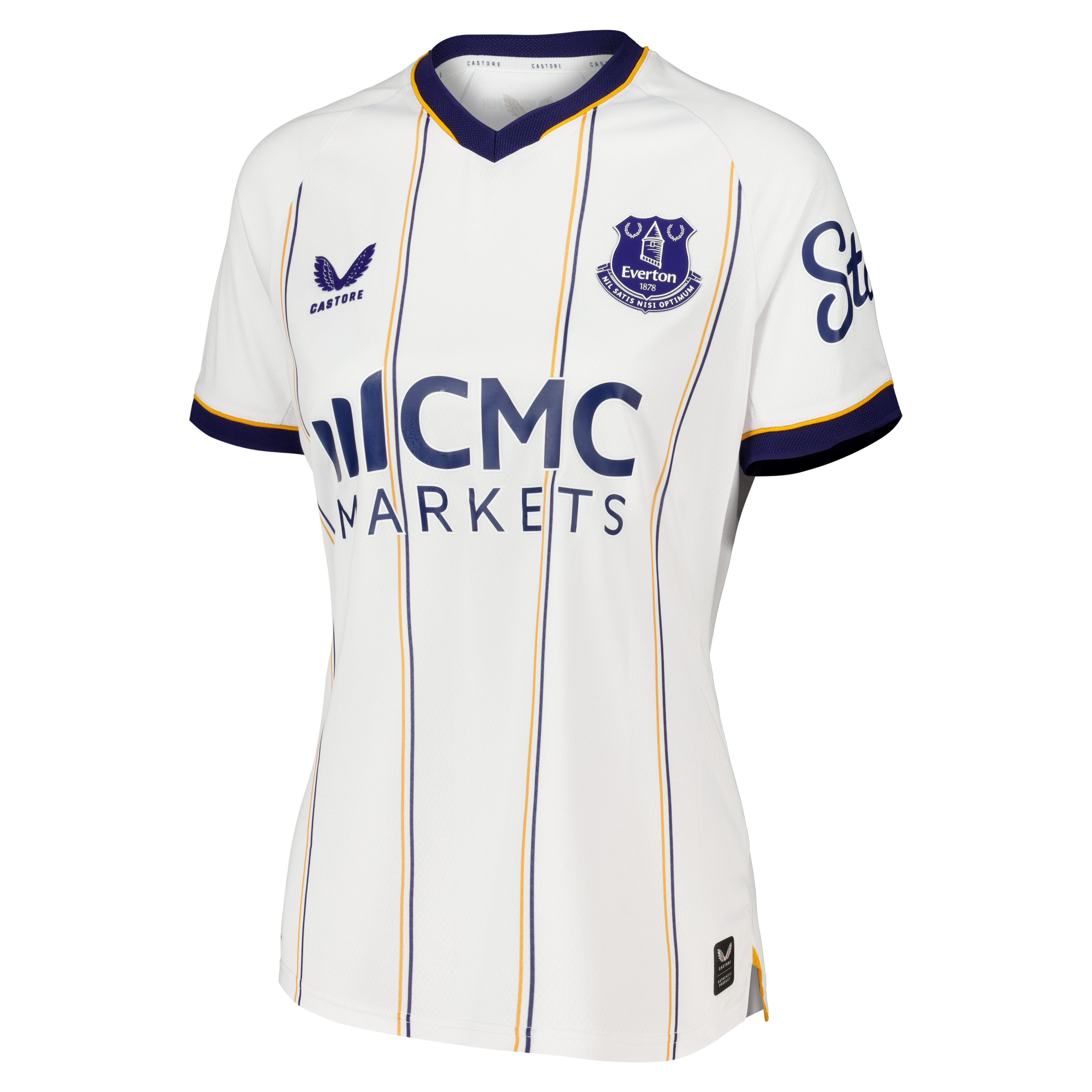 Everton Castore Away Pro Shirt 2026-27 - Womens with Patterson 2 printing, , rebel_hi-res