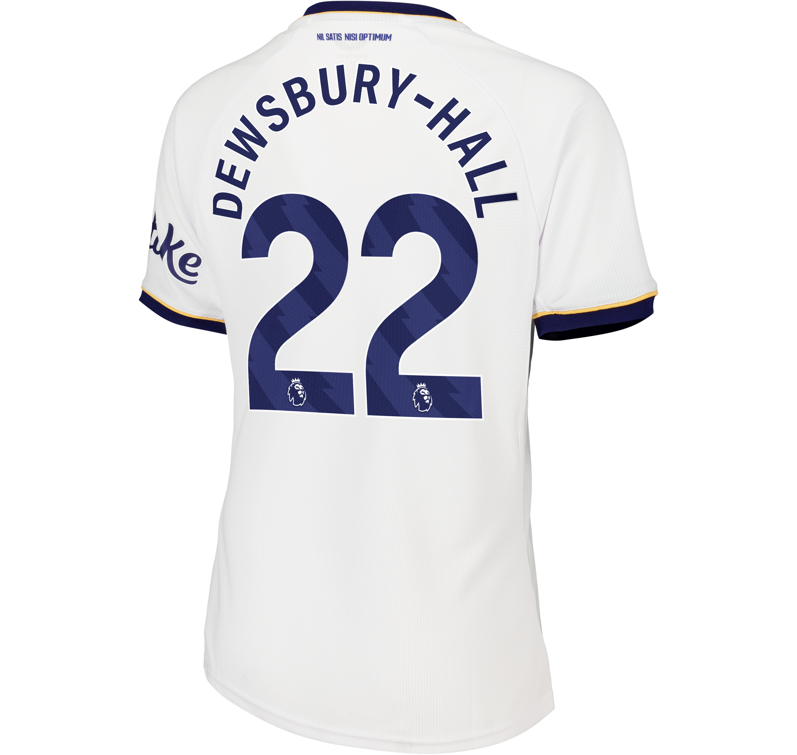 Everton Castore Away Replica Shirt 2026-27 - Womens with Dewsbury-Hall 22 printing, , rebel_hi-res