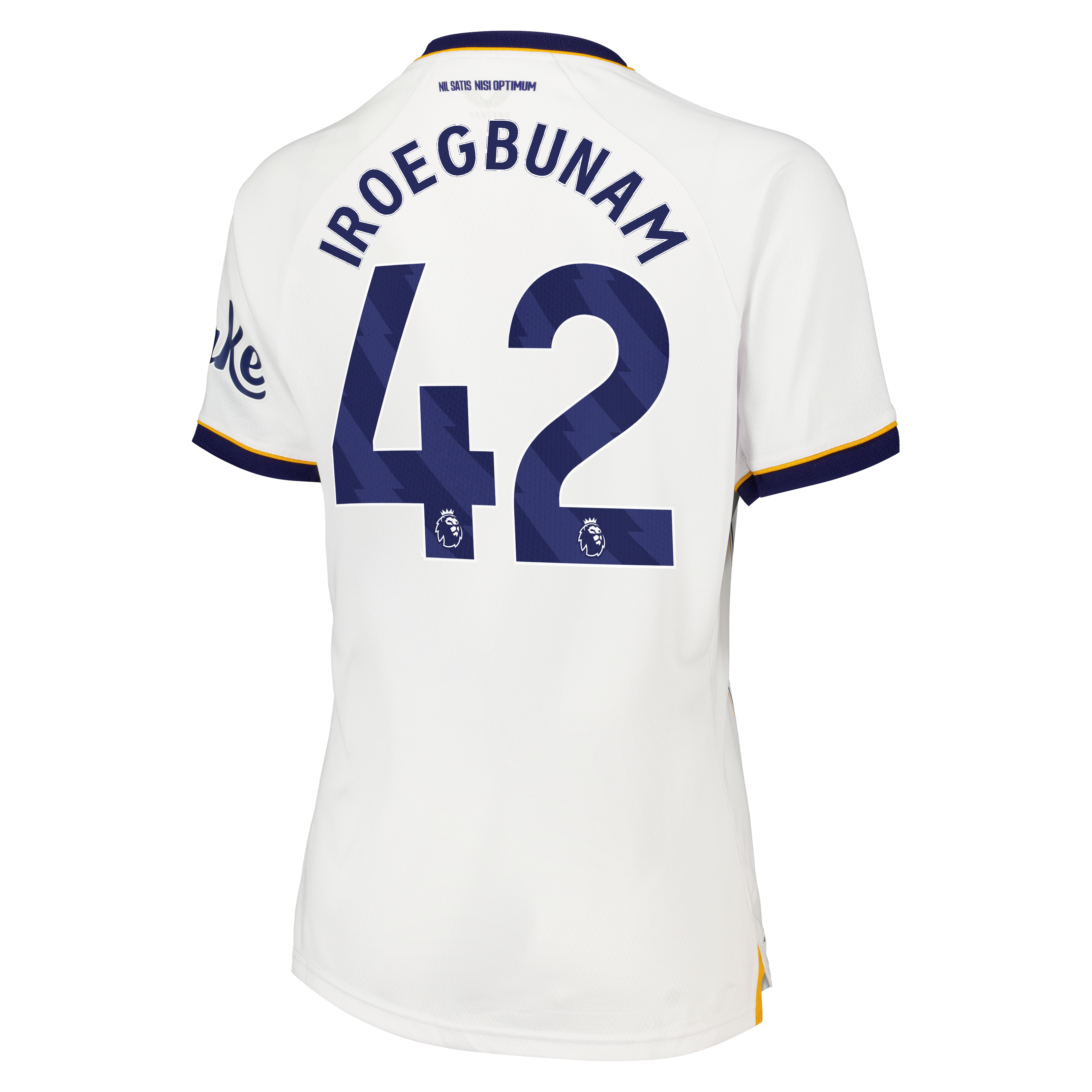 Everton Castore Away Pro Shirt 2026-27 - Womens with Iroegbunam 42 printing, , rebel_hi-res