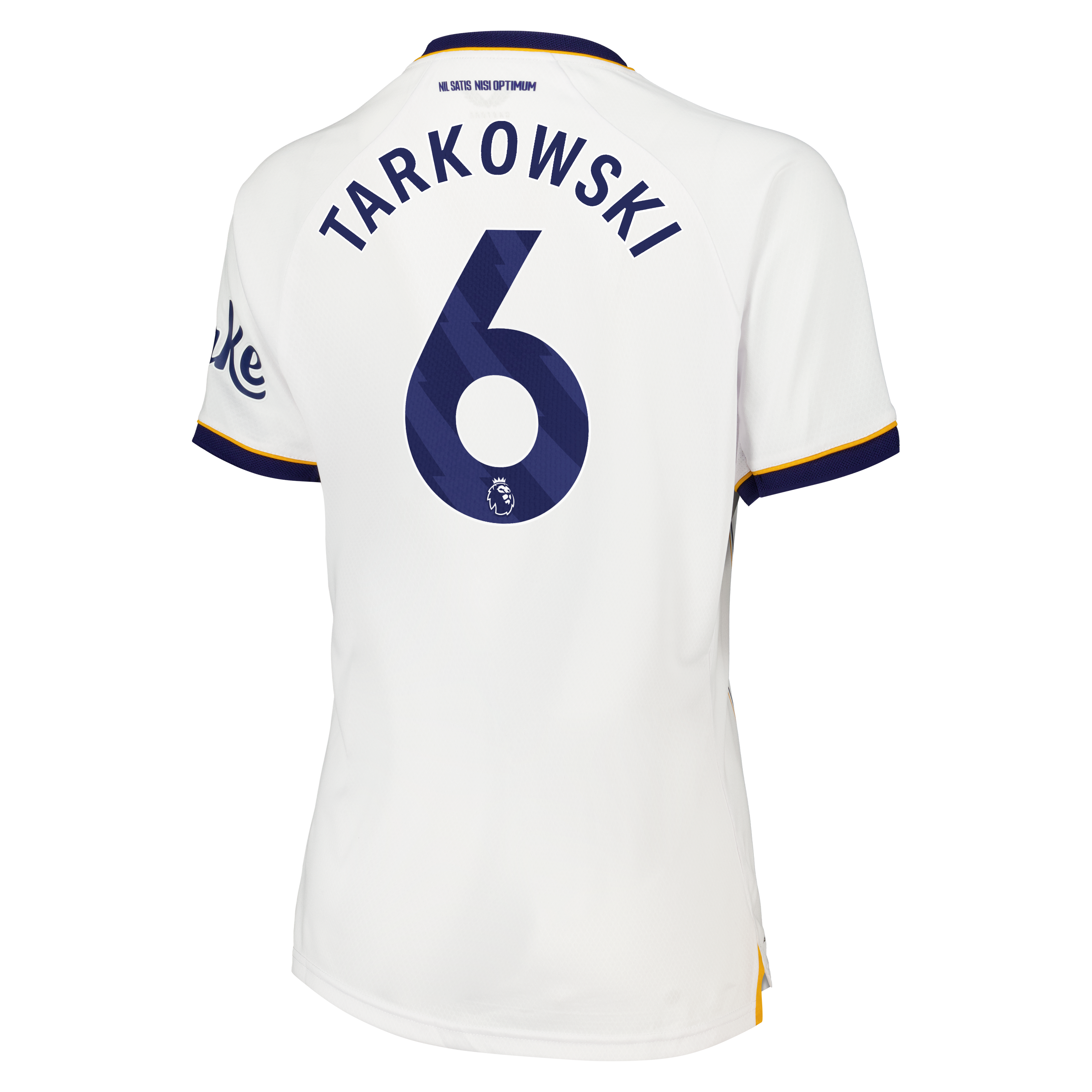 Everton Castore Away Pro Shirt 2026-27 - Womens with Tarkowski 6 printing, , rebel_hi-res