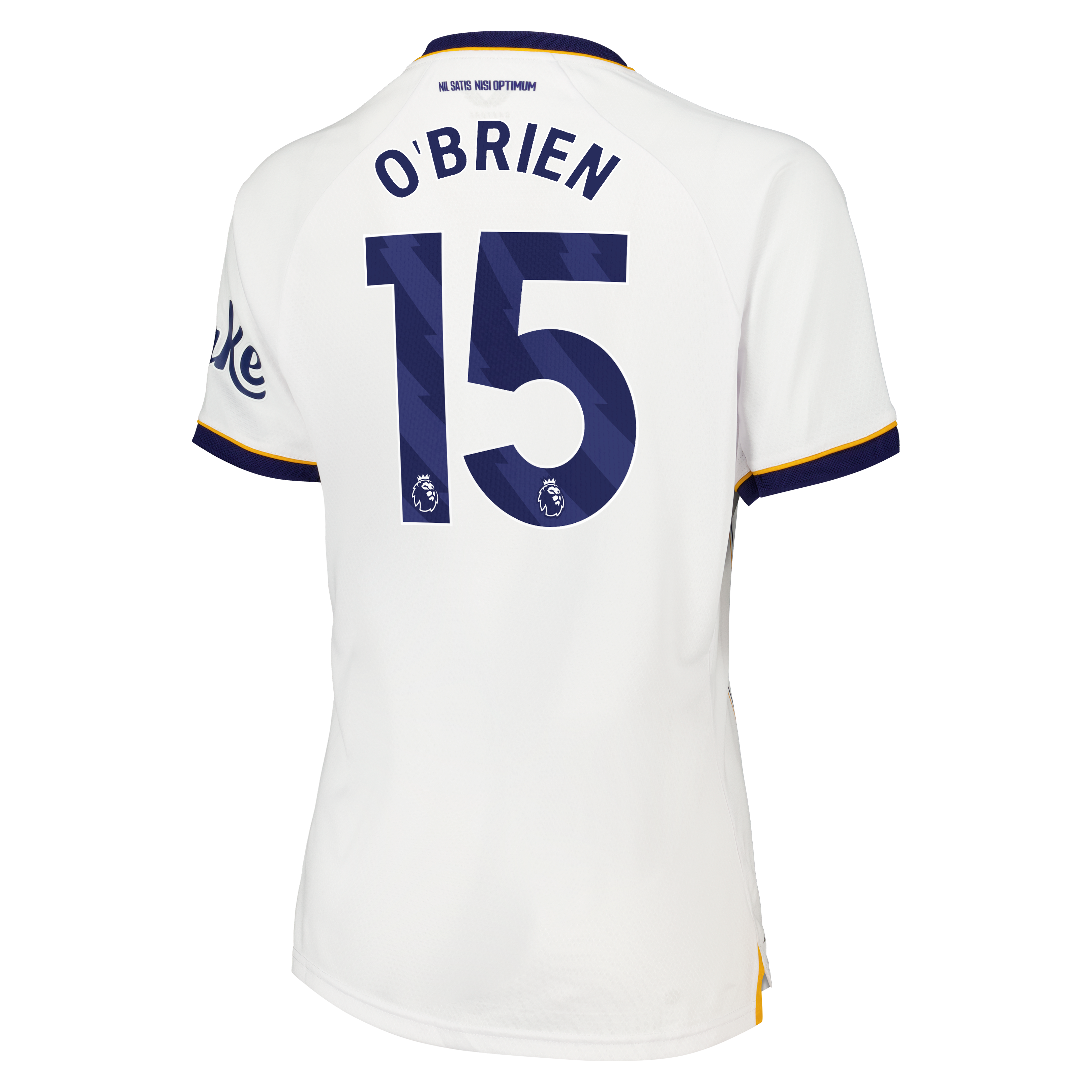 Everton Castore Away Pro Shirt 2026-27 - Womens with O'Brien 15 printing, , rebel_hi-res