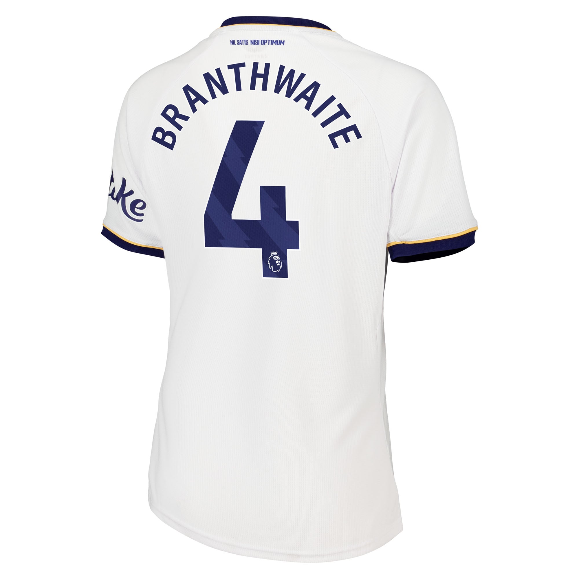 Everton Castore Away Shirt 2026-27 - Womens with Branthwaite 4 printing, , rebel_hi-res
