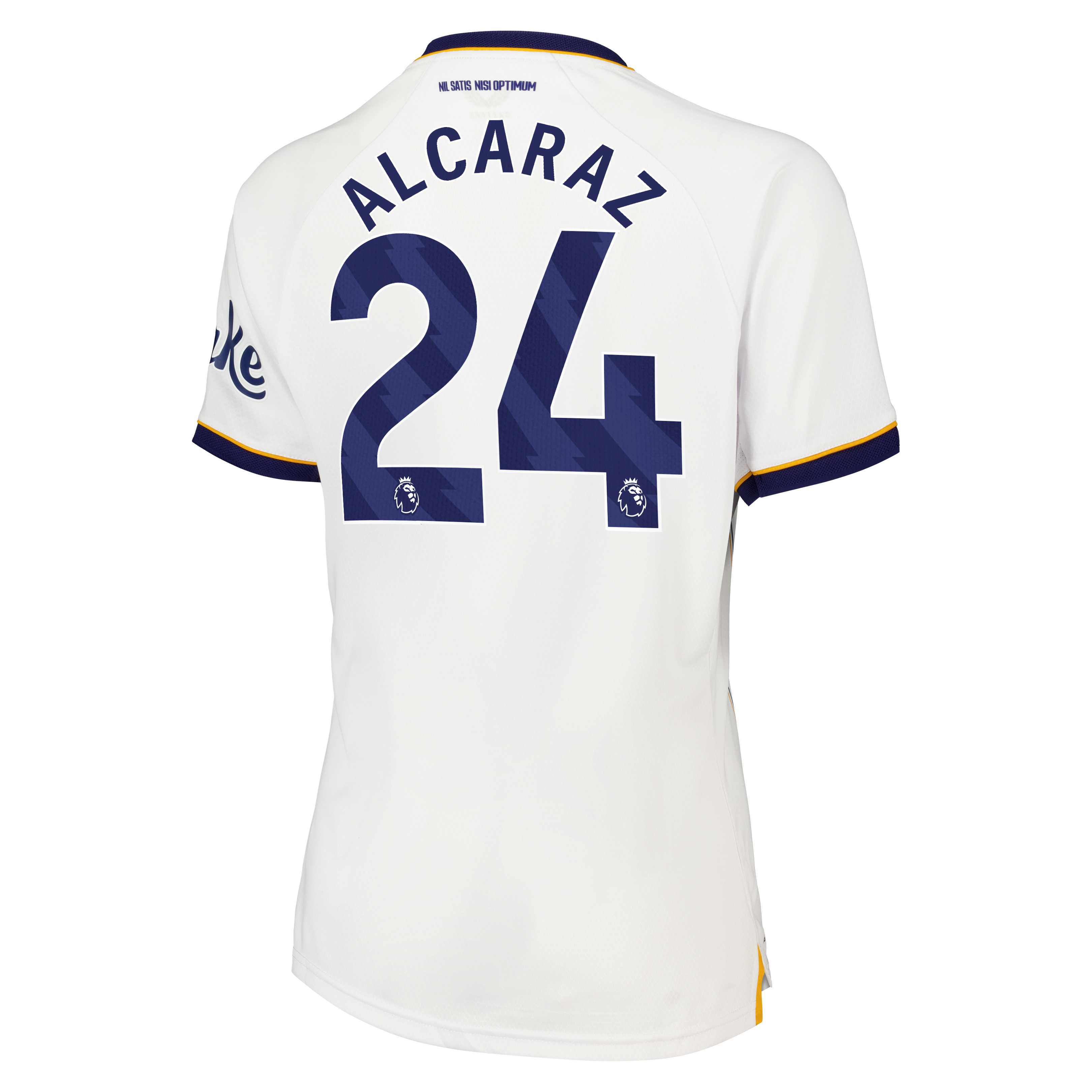 Everton Castore Away Pro Shirt 2026-27 - Womens with Alcaraz 24 printing, , rebel_hi-res