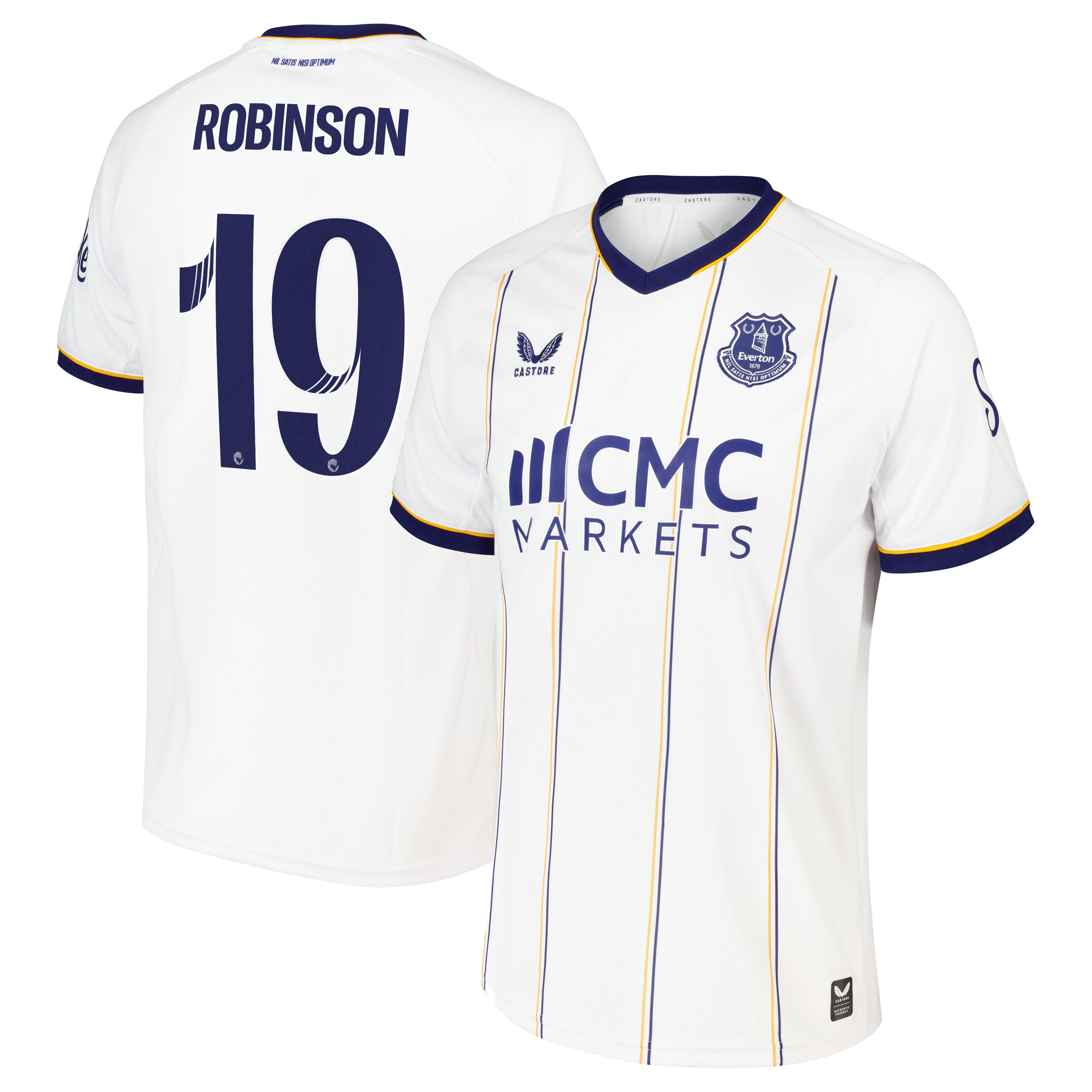 Everton WSL Castore Away Replica Shirt 2026-27 with Robinson 19 printing