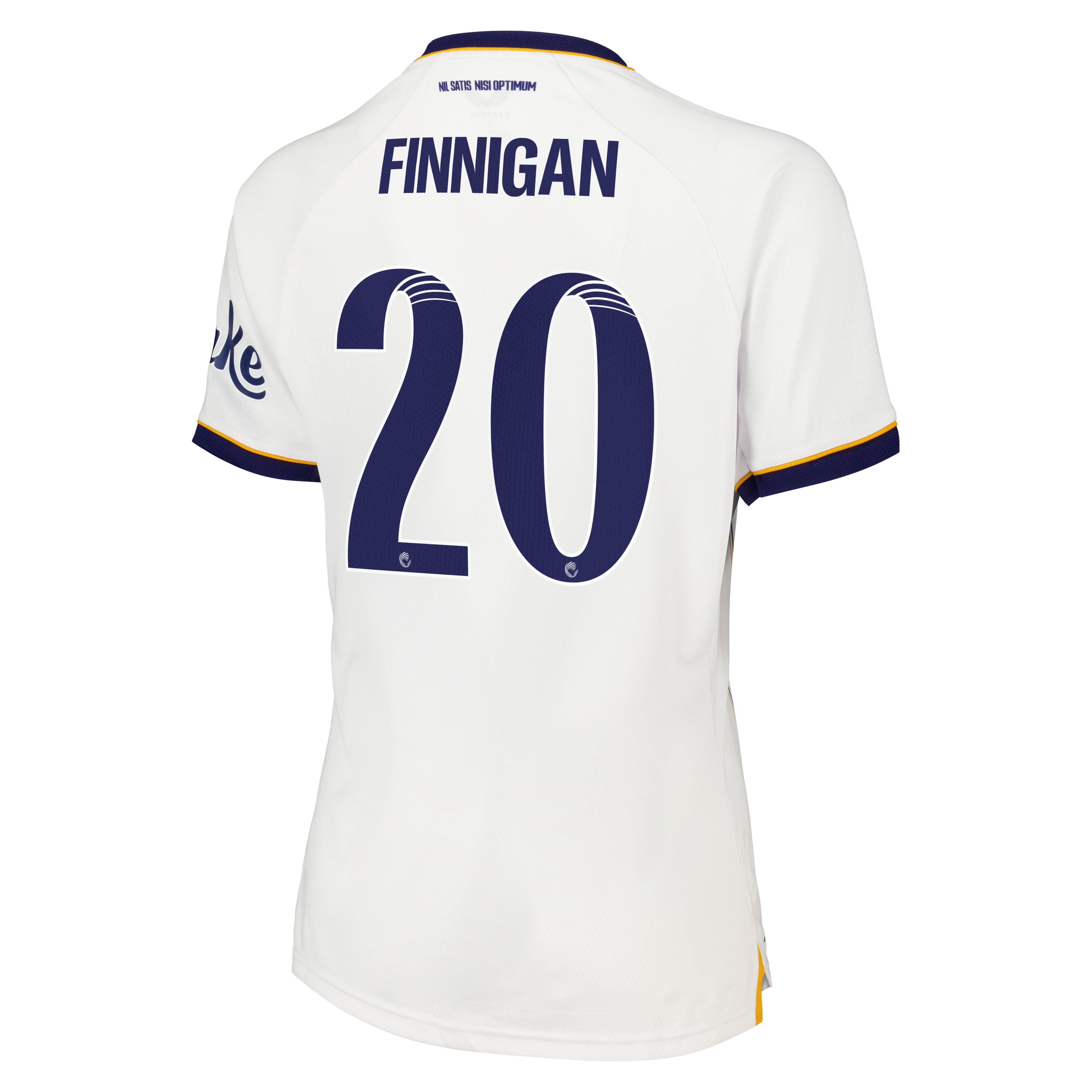 Everton WSL Castore Away Pro Shirt 2026-27 - Womens with Finnigan 20 printing, , rebel_hi-res