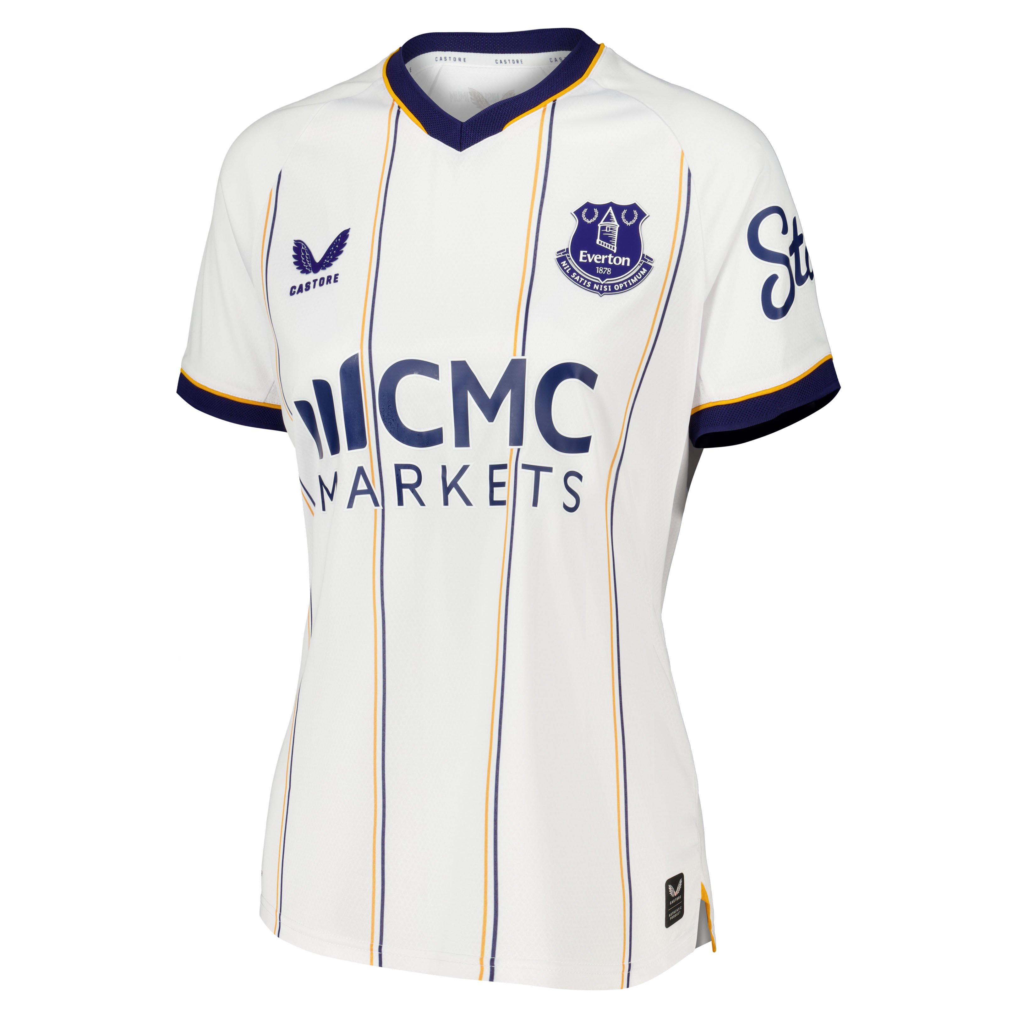 Everton WSL Castore Away Pro Shirt 2026-27 - Womens with I. Gabarro 10 printing, , rebel_hi-res
