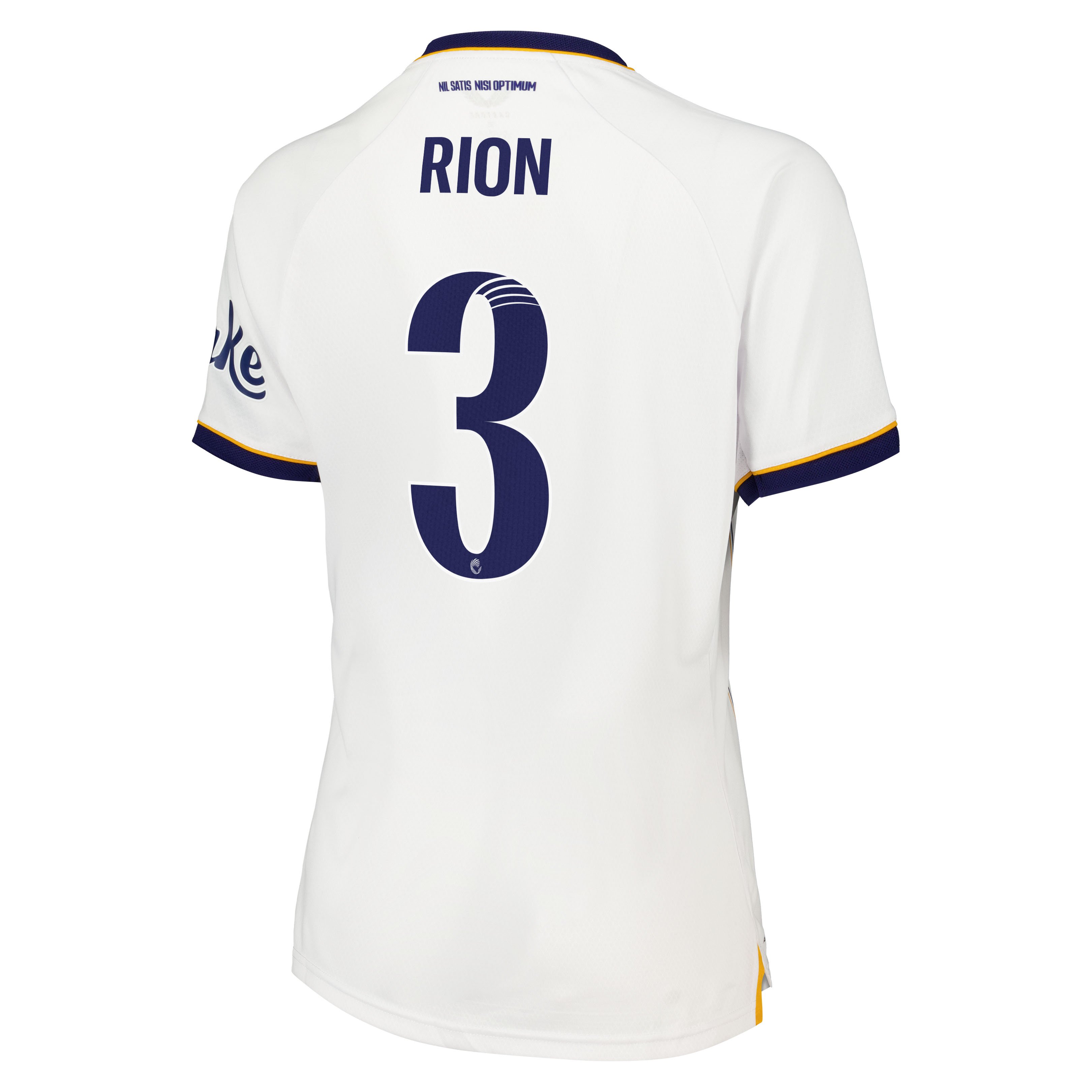 Everton WSL Castore Away Pro Shirt 2026-27 - Womens with Rion 3 printing, , rebel_hi-res