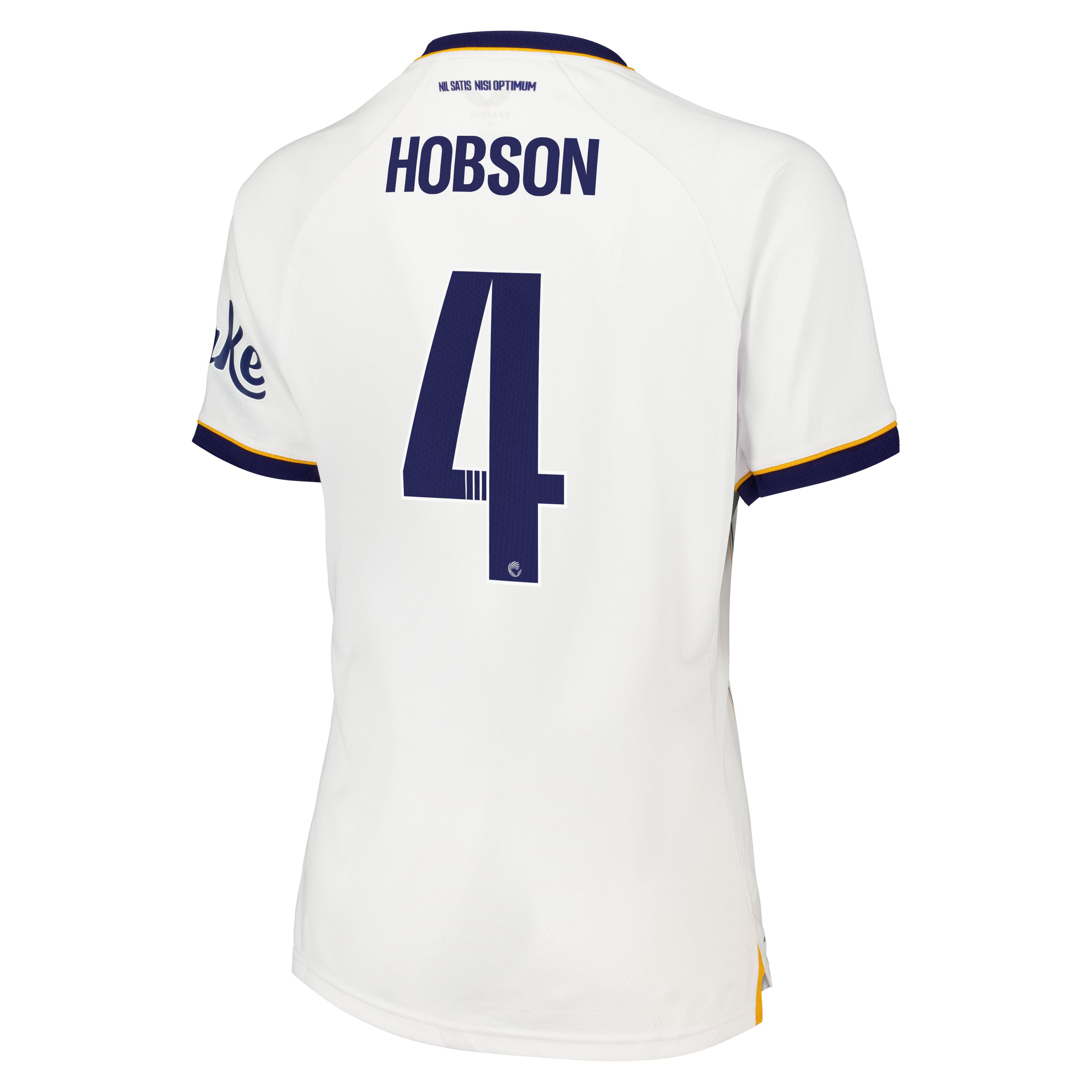 Everton WSL Castore Away Pro Shirt 2026-27 - Womens with Hobson 4 printing, , rebel_hi-res