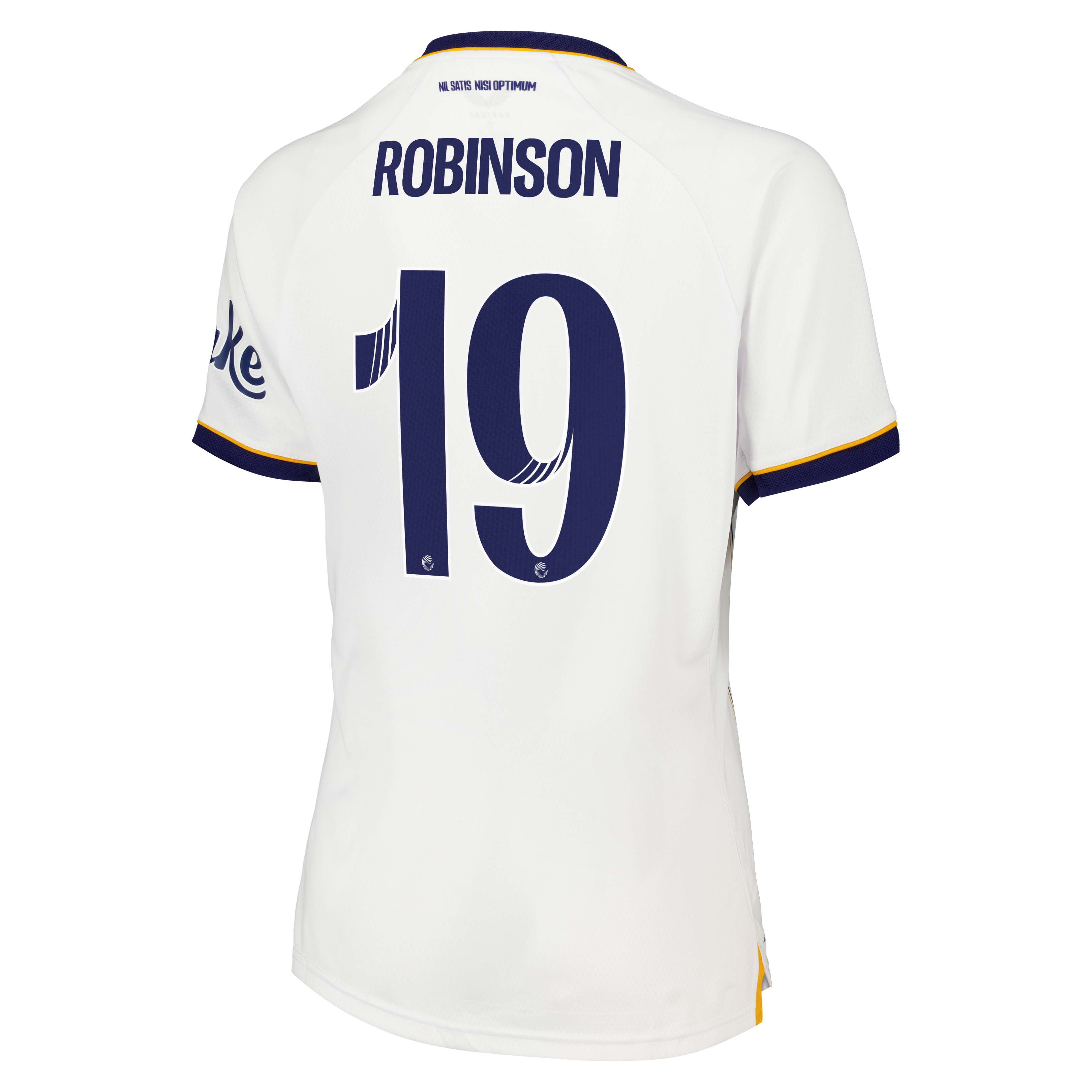 Everton WSL Castore Away Pro Shirt 2026-27 - Womens with Robinson 19 printing, , rebel_hi-res