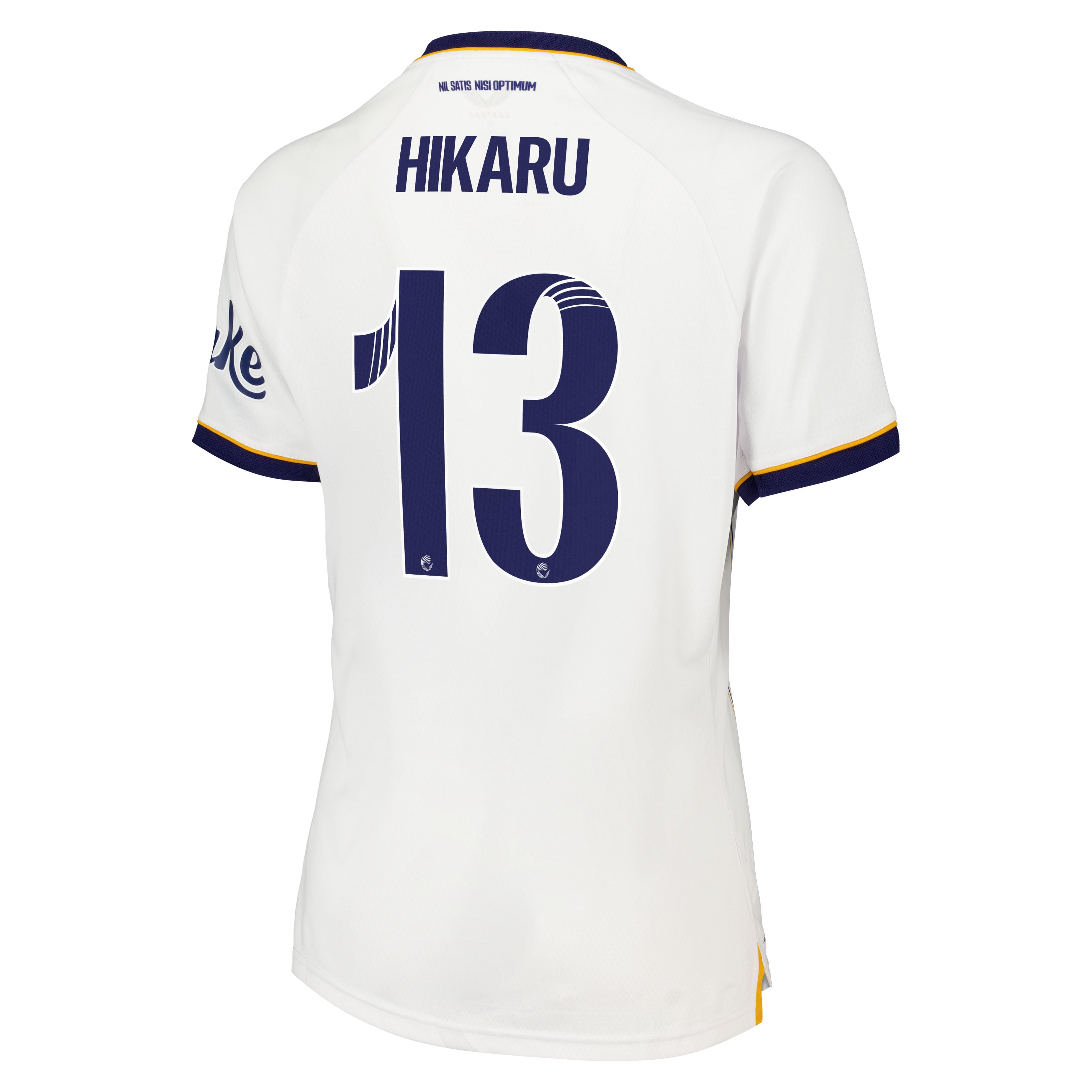 Everton WSL Castore Away Pro Shirt 2026-27 - Womens with Hikaru 13 printing, , rebel_hi-res