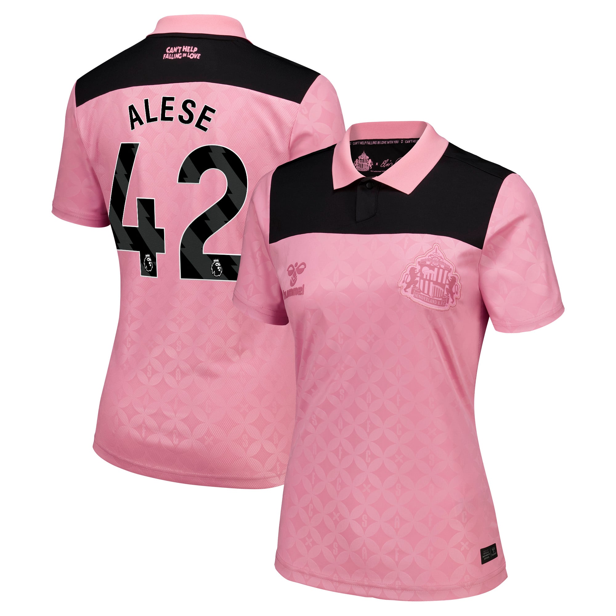 Sunderland x Elvis Hummel Away Shirt 2026-27 - Womens with Alese 42 printing, , rebel_hi-res